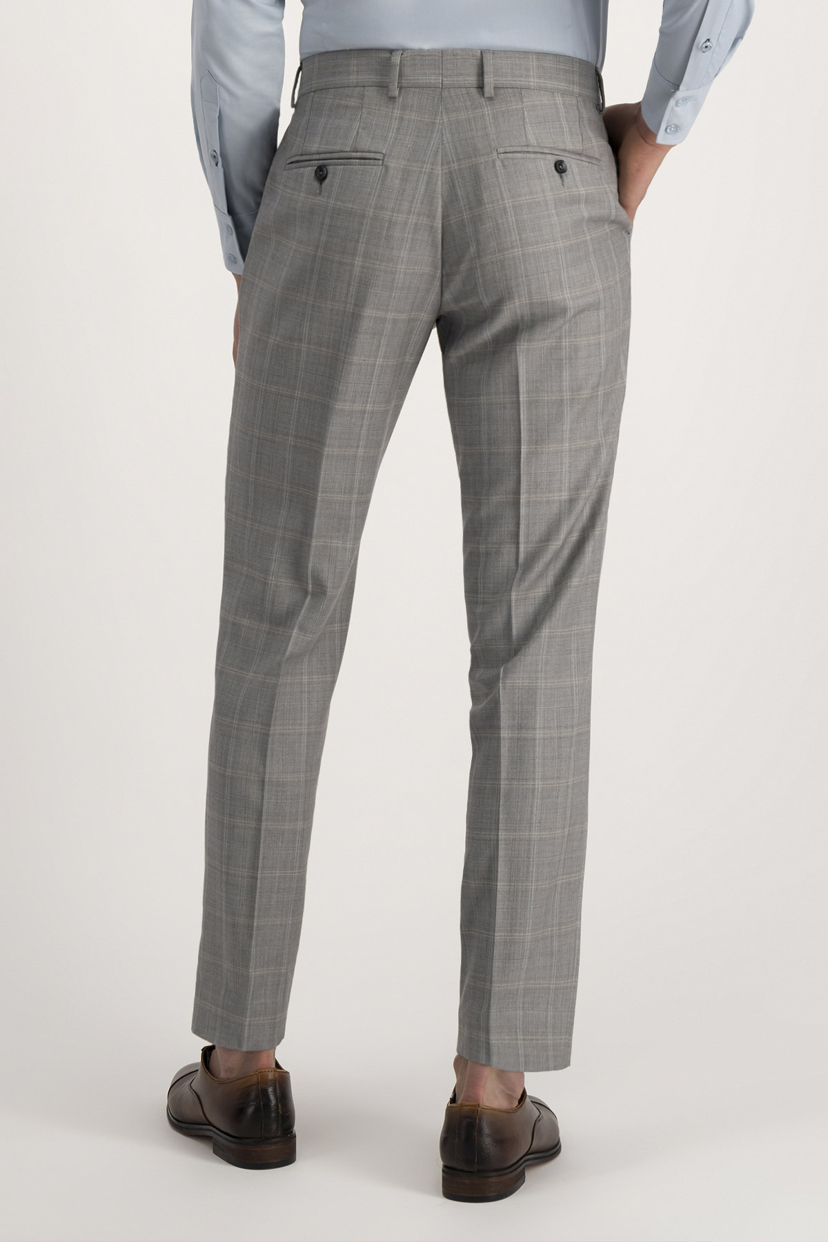 Traje Roberts Gris Acero Contemporary Fit