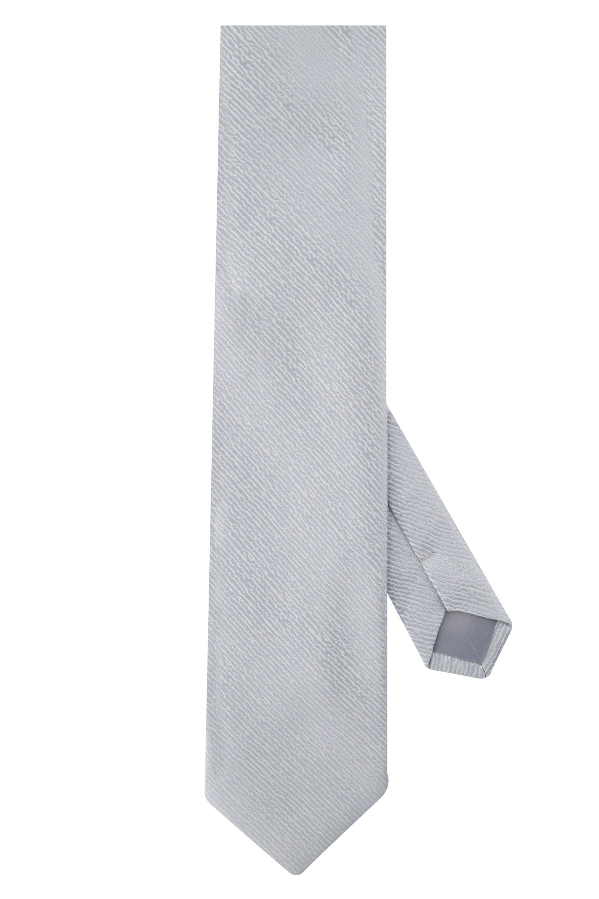 Corbata Color Plata Roberts Red