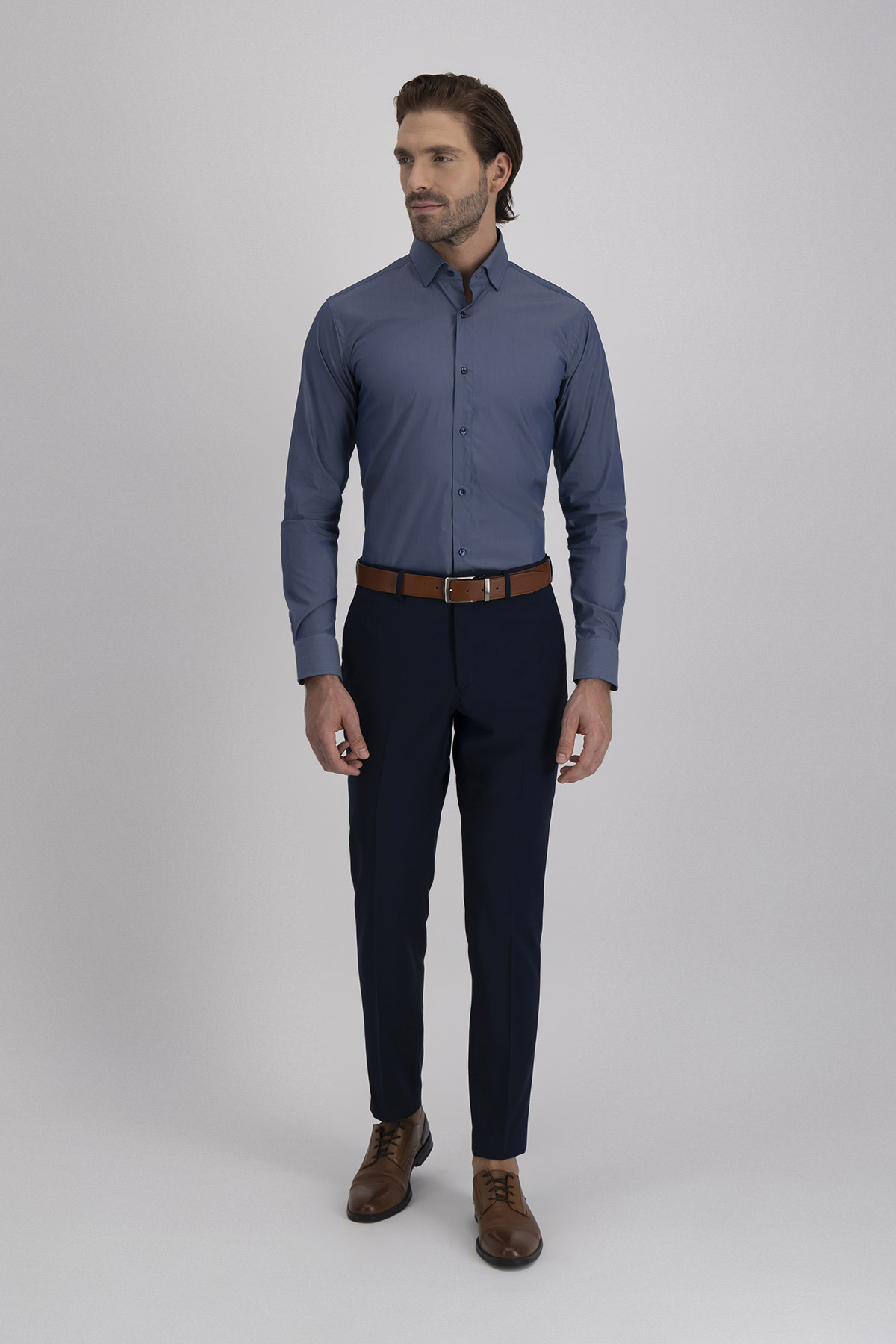 Camisa Casual Super Touch Slim Fit