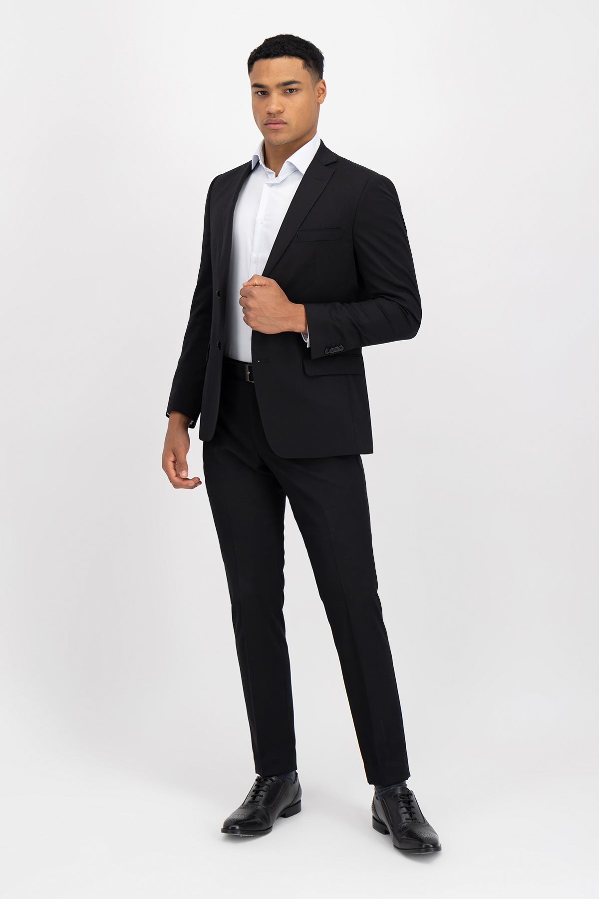 Traje Separate Roberts Slim fit Color negro