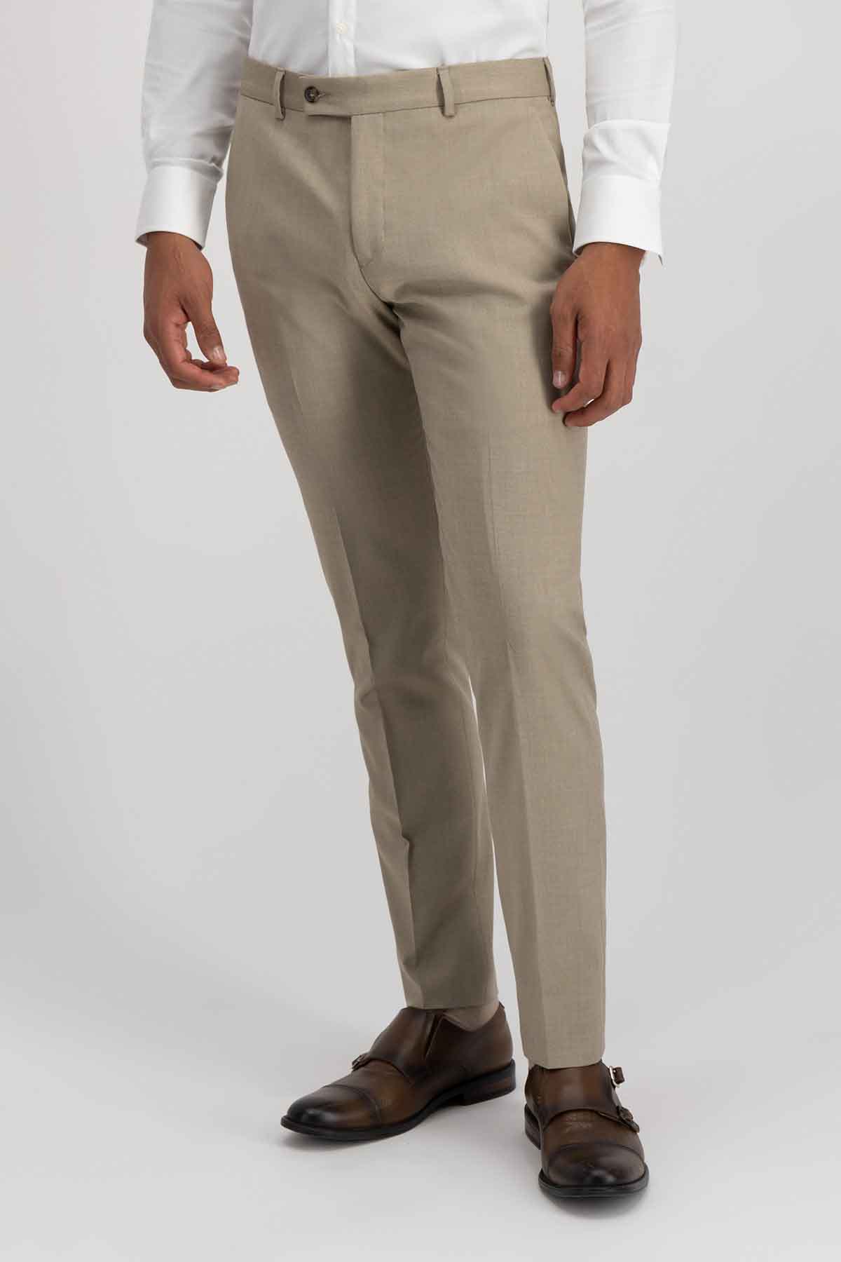 Traje Trío Beige Roberts Red Slim Fit