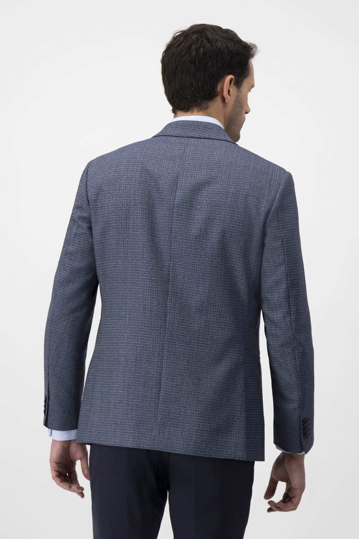 Saco Contemporary Fit Azul