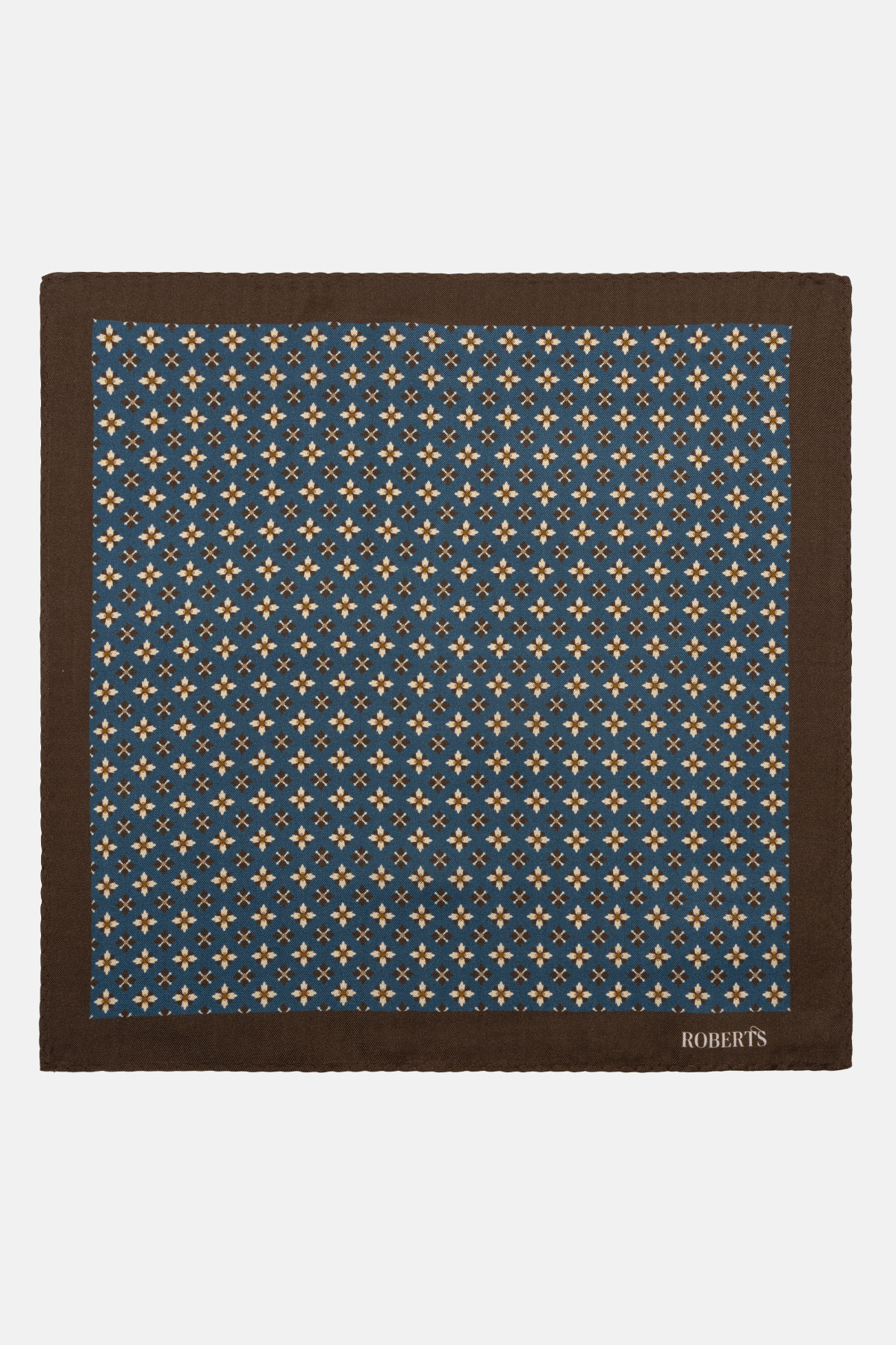 Pañuelo De Bolsillo De Seda Vino image number 1