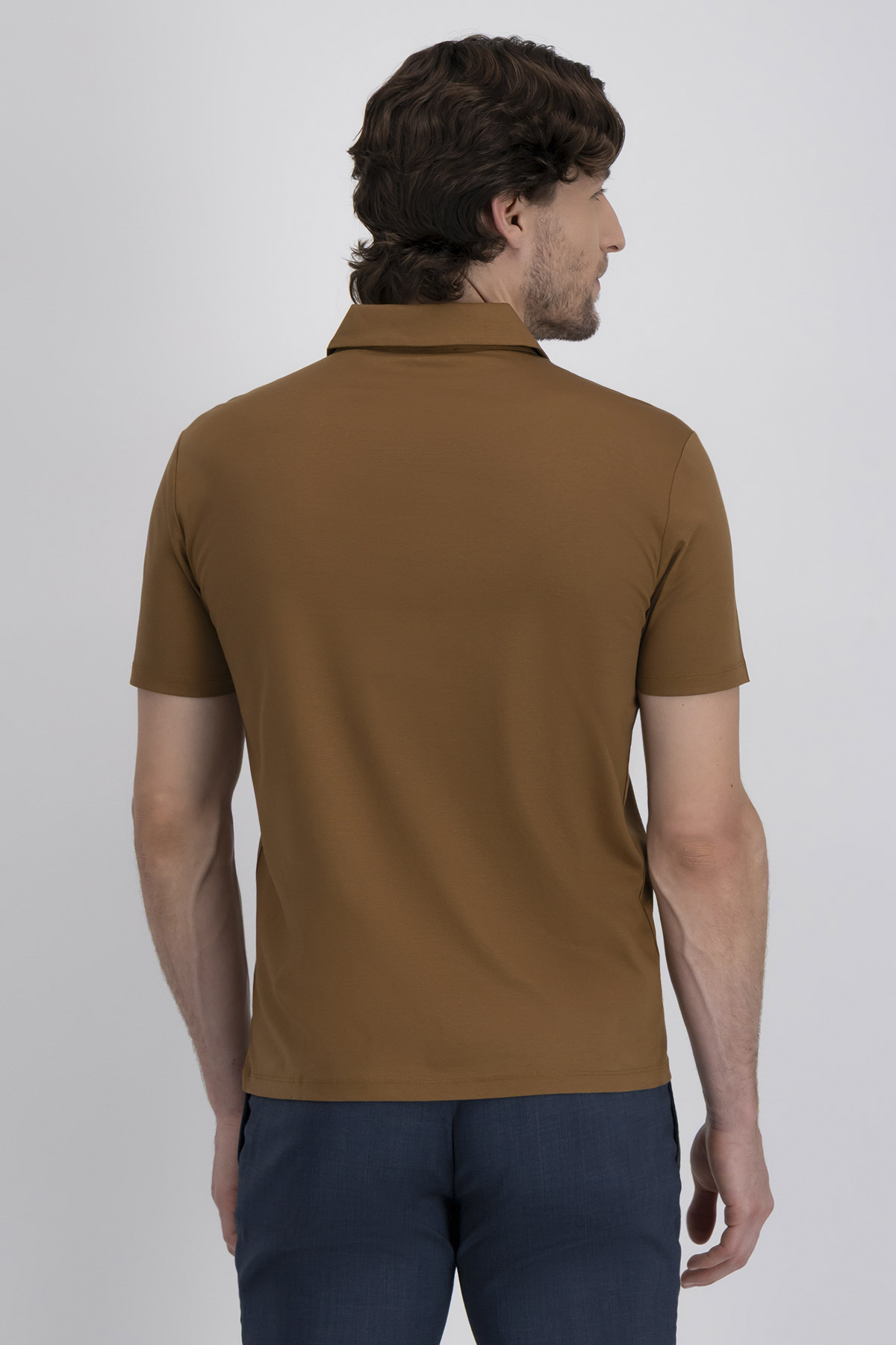 Polo Mercerized Cotton Contemporary Fit image number 2