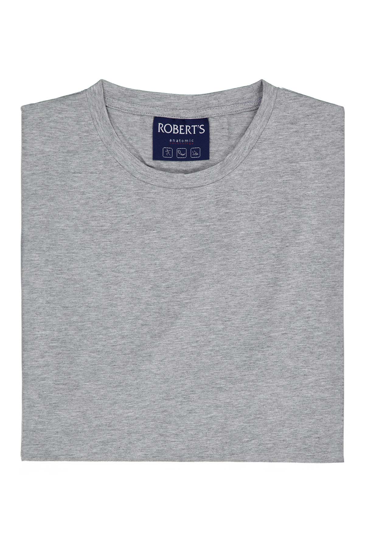 Playera ANATOMIC TECHNOLOGY Roberts Red Gris Slim Fit