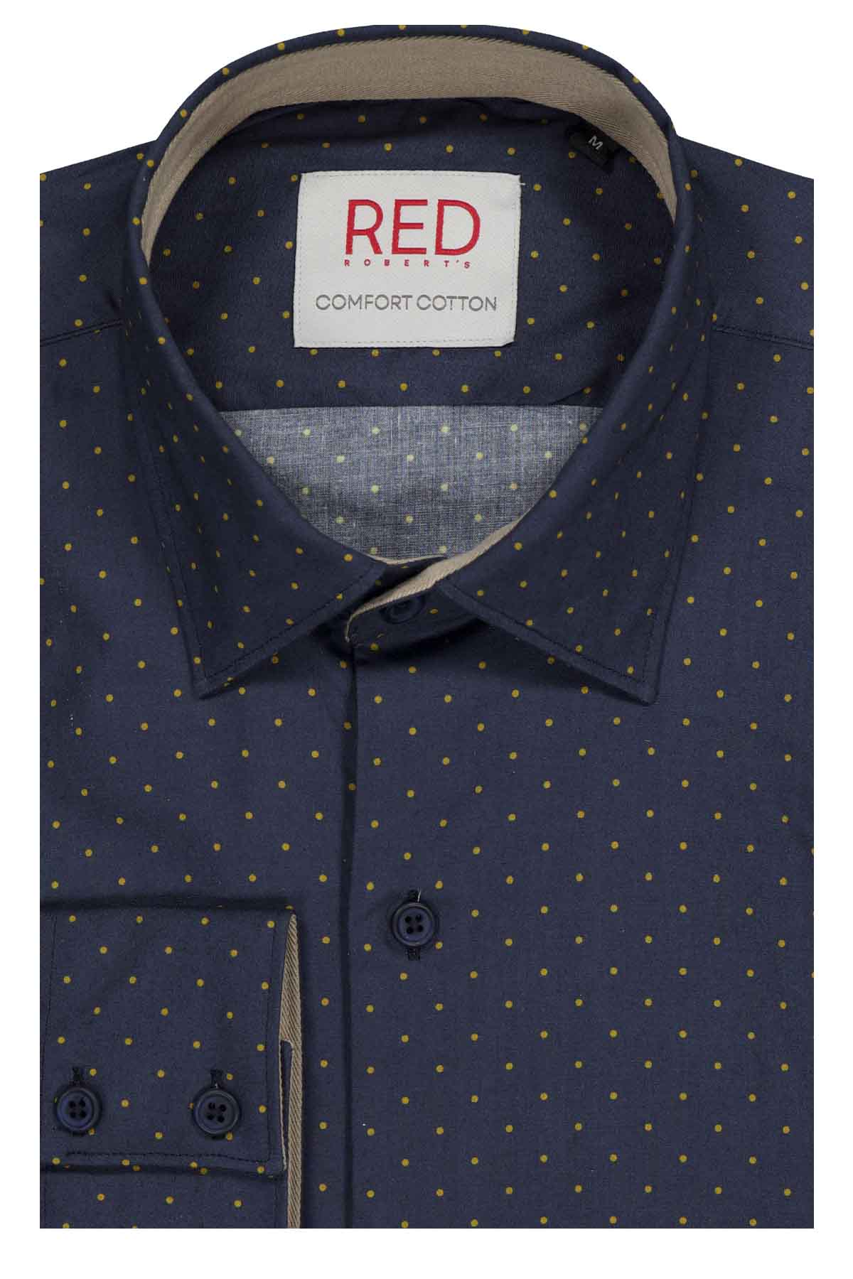 Camisa Roberts Red Azul Marino Slim Fit