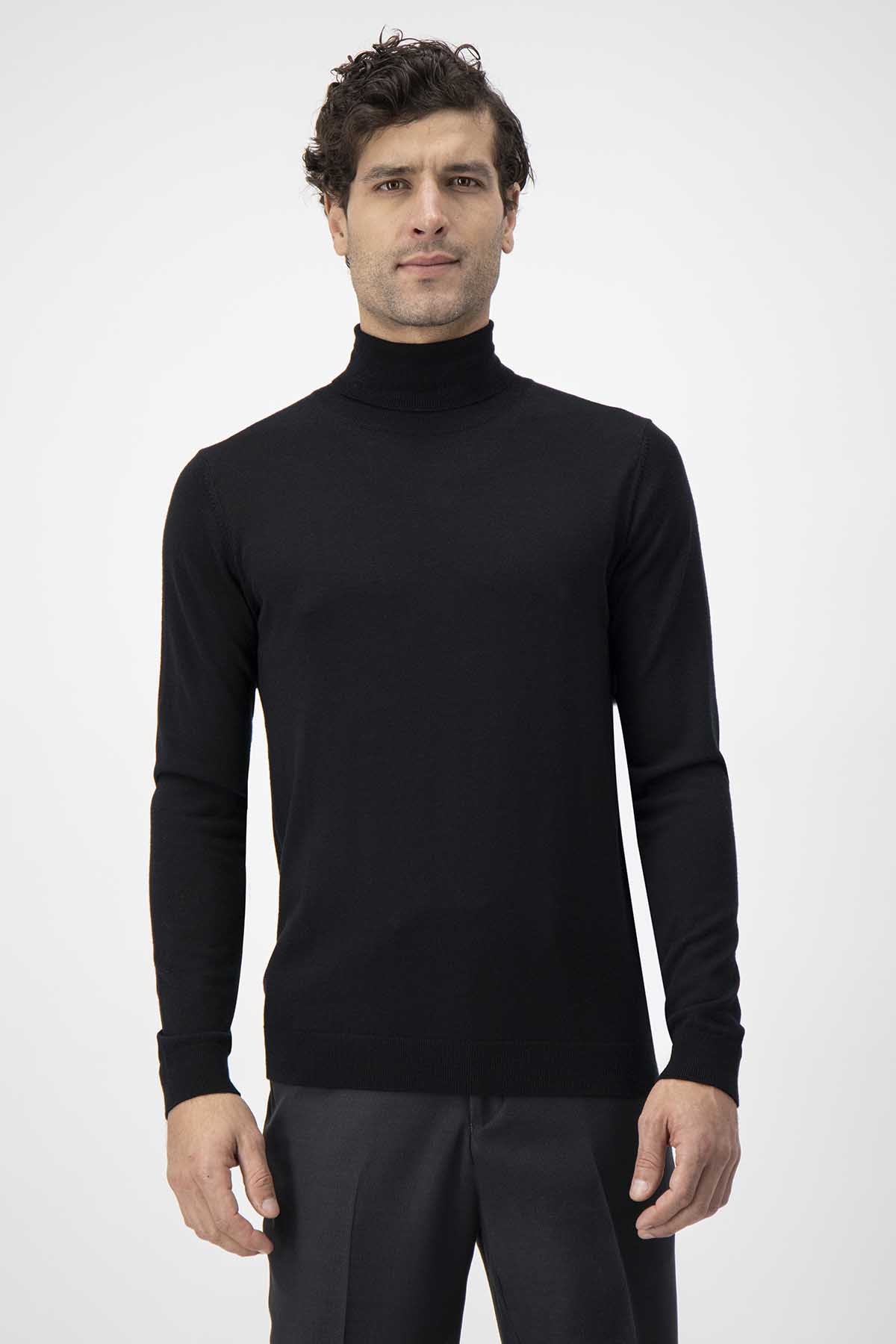 Suéter Calderoni Negro Contemporary Fit
