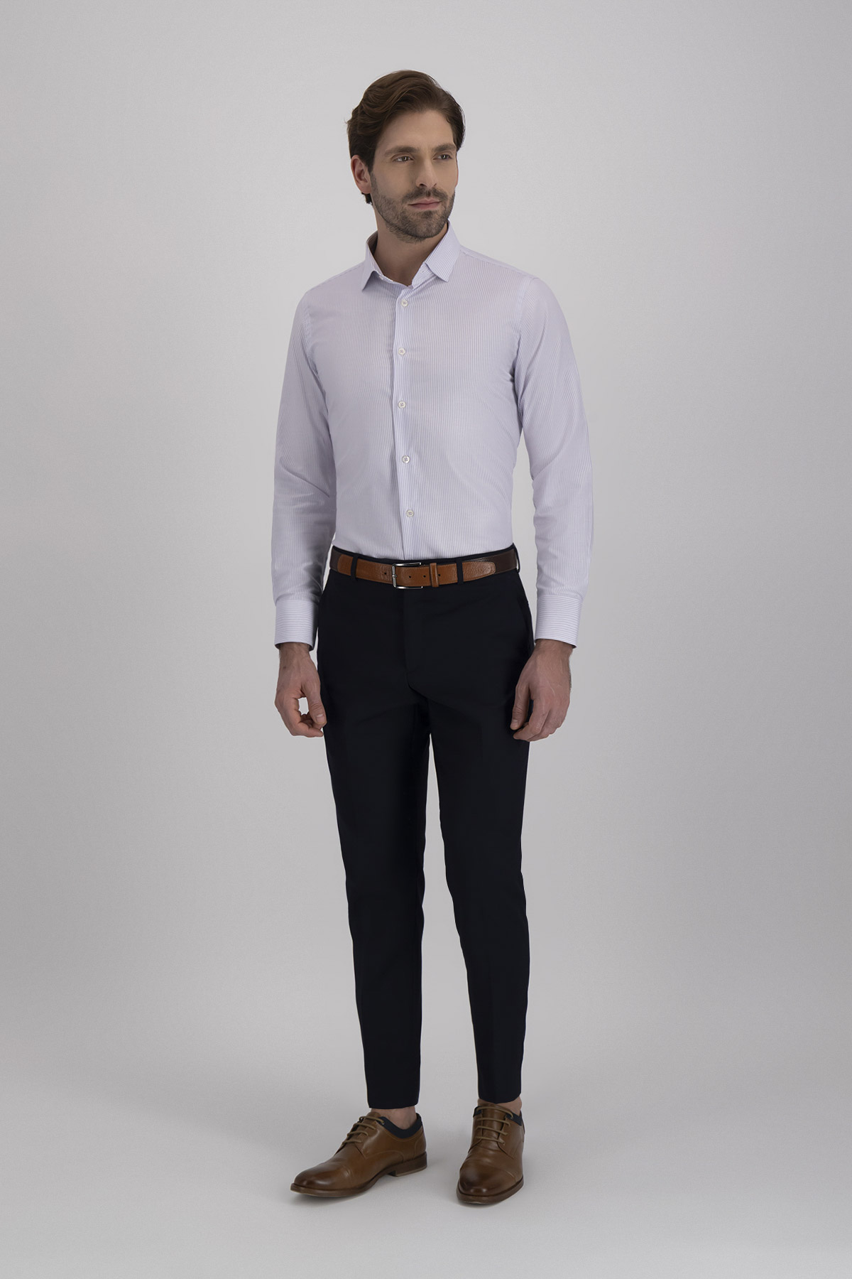 Camisa Formal Bamboo Slim Fit