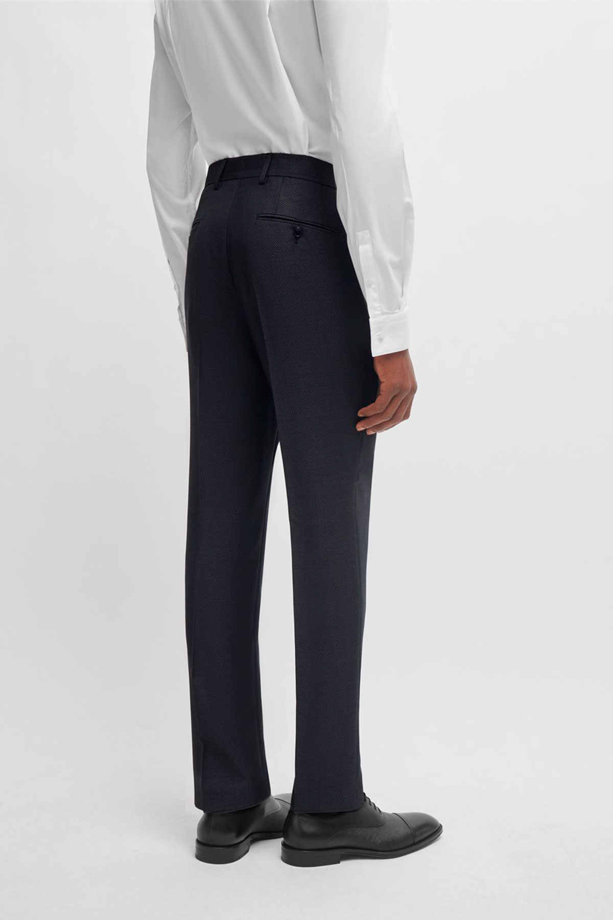 Traje Boss Gris Acero Contemporary Fit image number 7