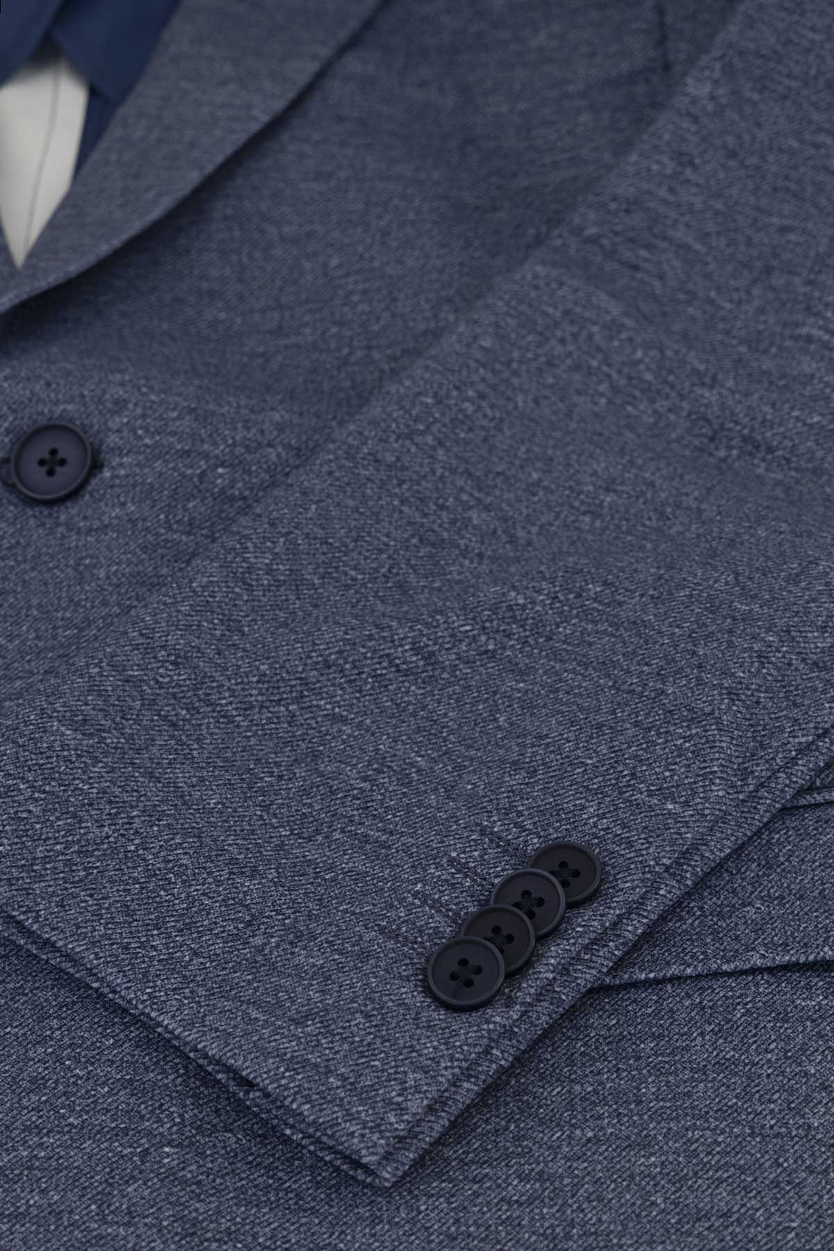 Saco Casual Anatomic Technology Slim Fit Azul Marino