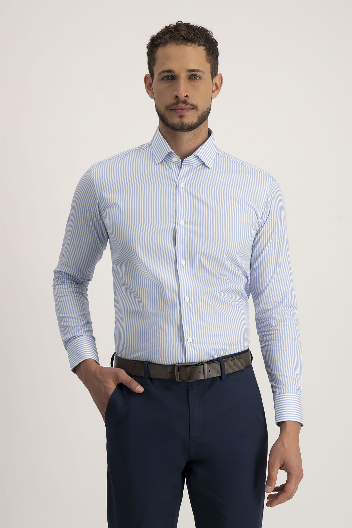 Camisa Formal Easy Care Slim Fit