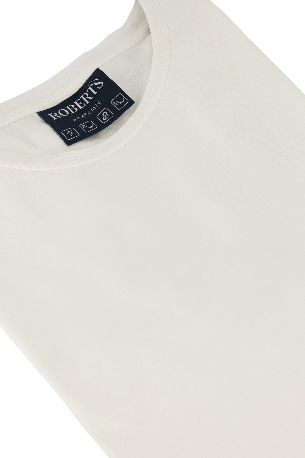 Playera ANATOMIC TECHNOLOGY Roberts Red Slim Fit Blanco