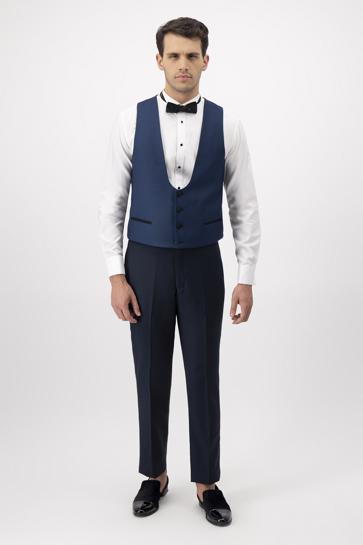 Chaleco Formal Slim Fit Azul Marino