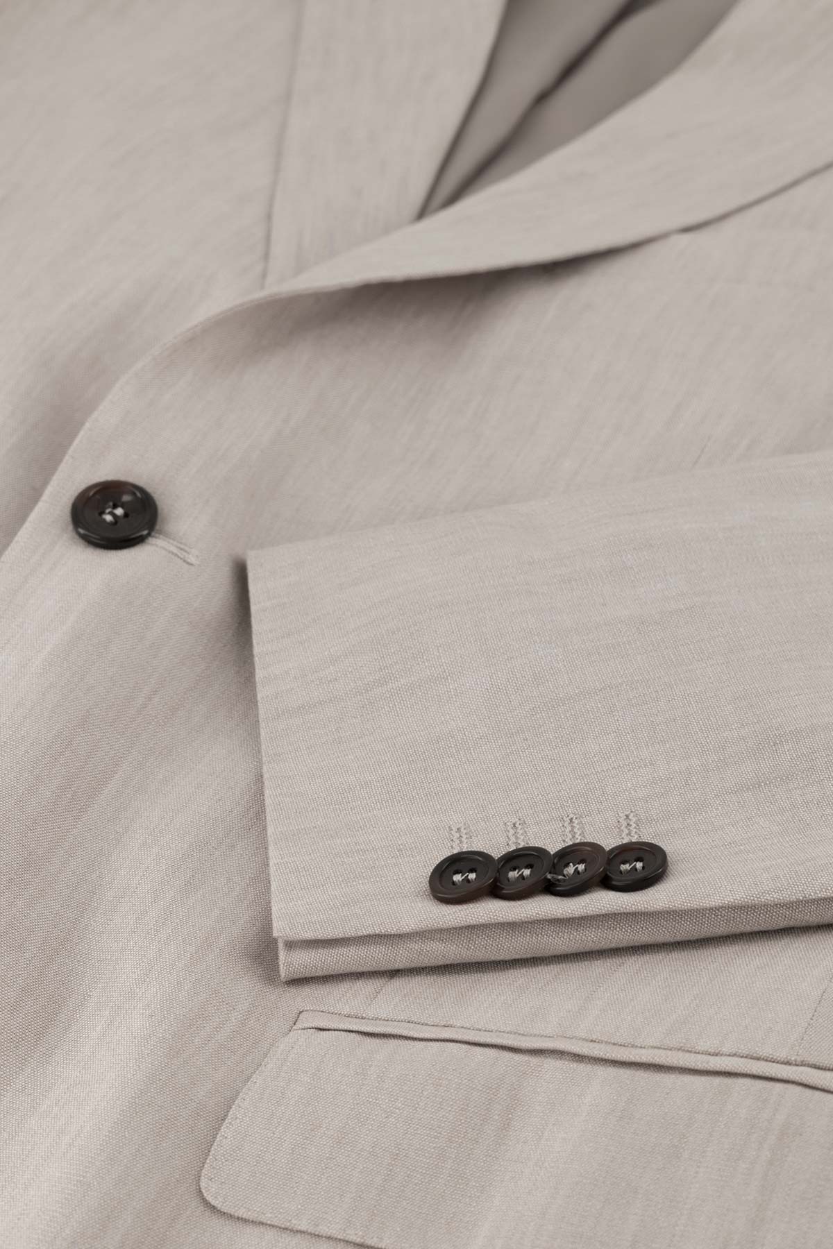Traje Color Beige Contemporary Fit