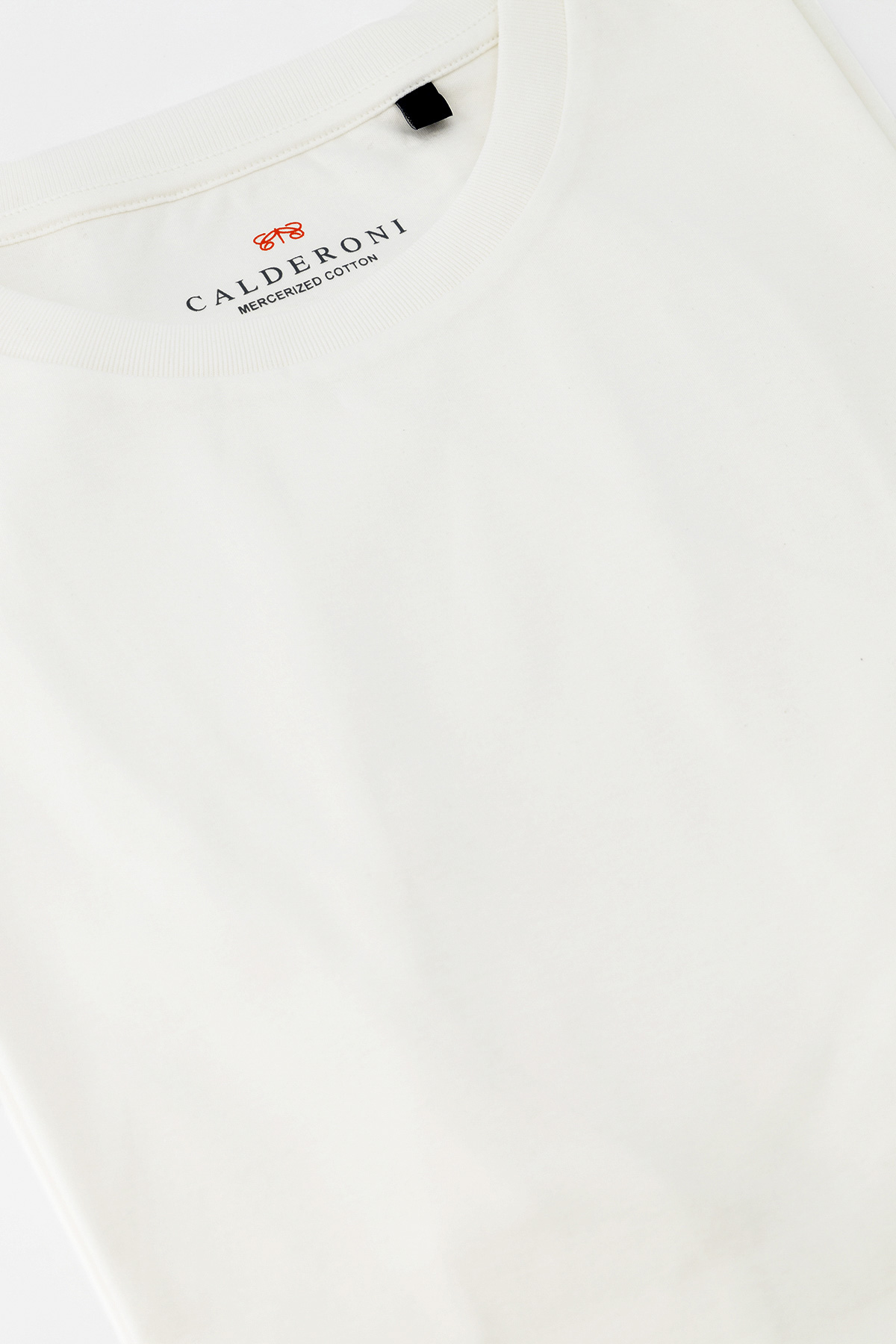 Playera Mercerized Cotton Calderoni Contemporary Fit