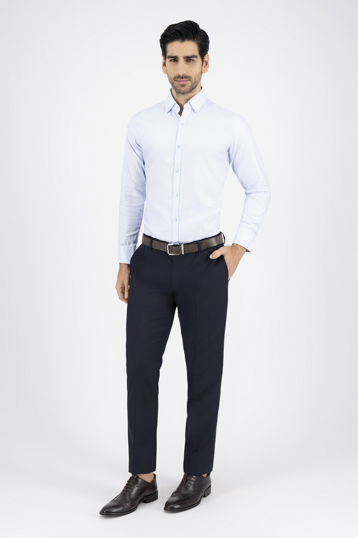 Camisa Formal Easy Care Slim Fit
