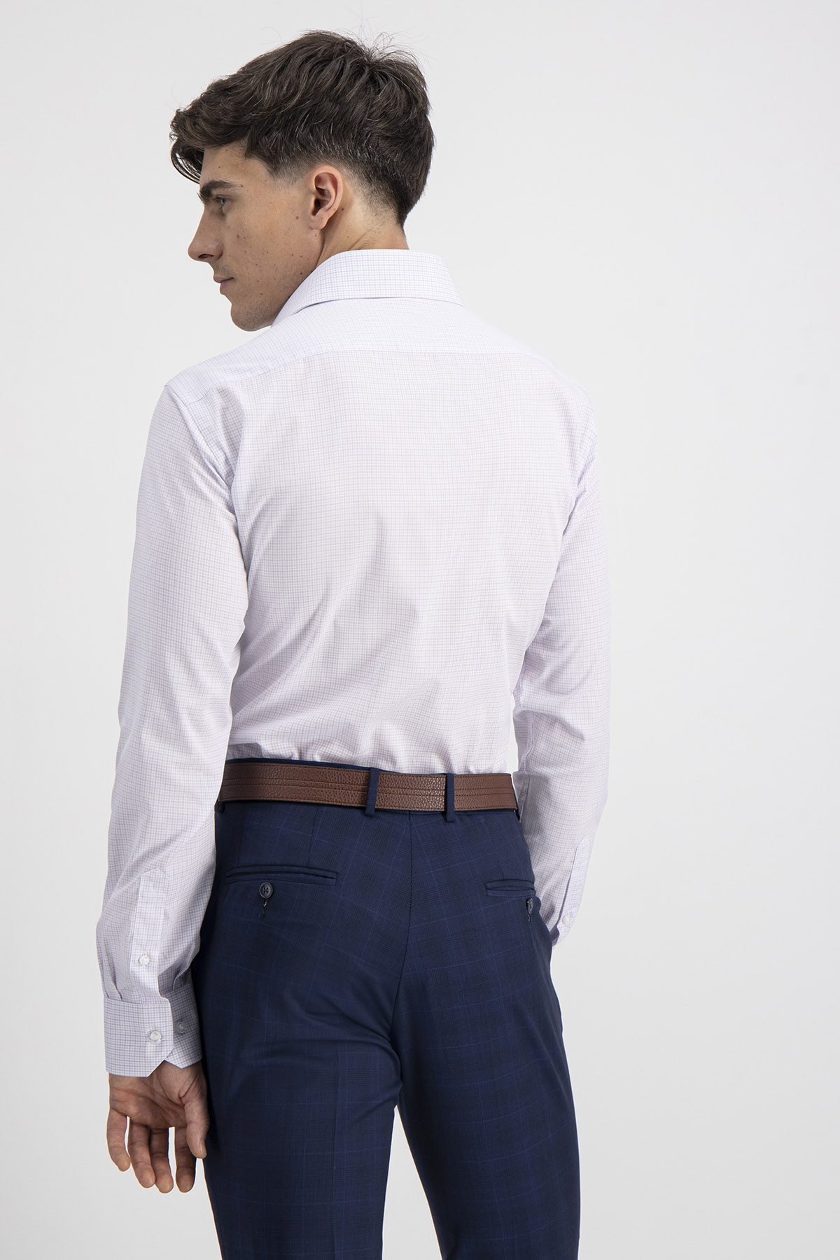 Camisa Formal Roberts Easy Care Contemporary Fit Color Blanco
