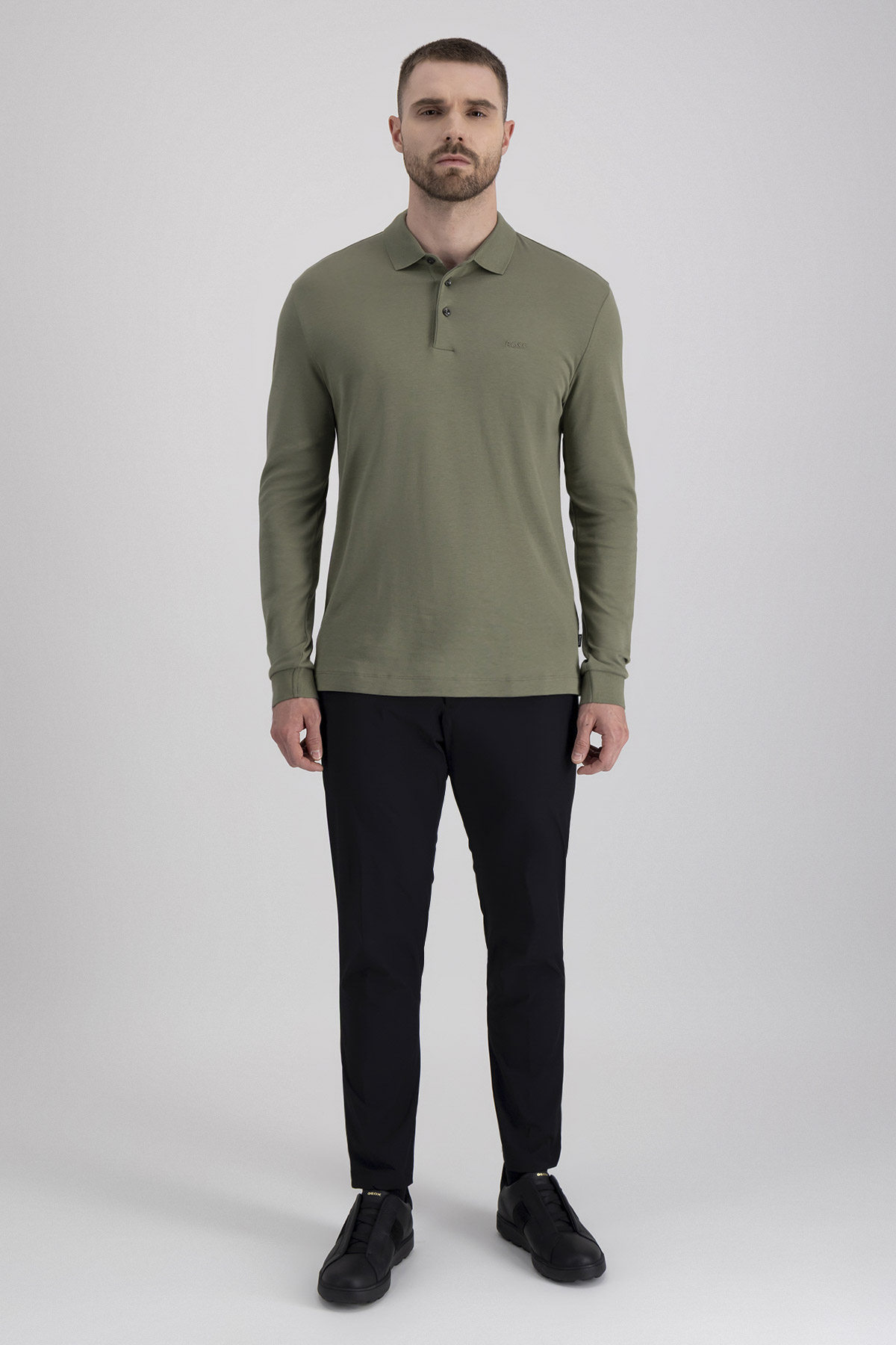 Polo Regular Fit En Interlock De Algodón image number 3