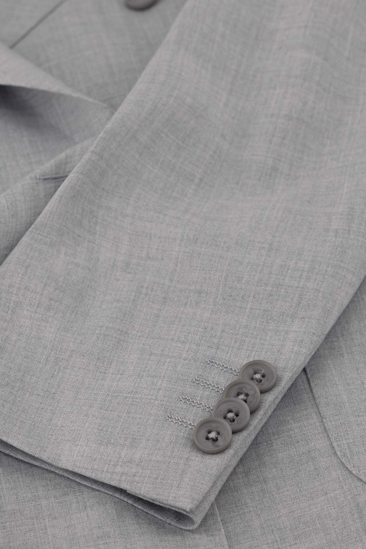 Traje Color Gris Claro Slim Fit