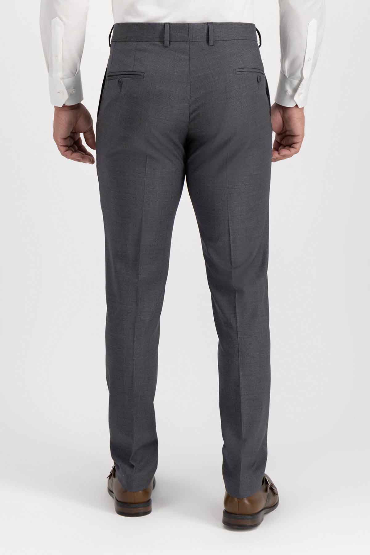 Traje Roberts Gris Oxford Slim Fit