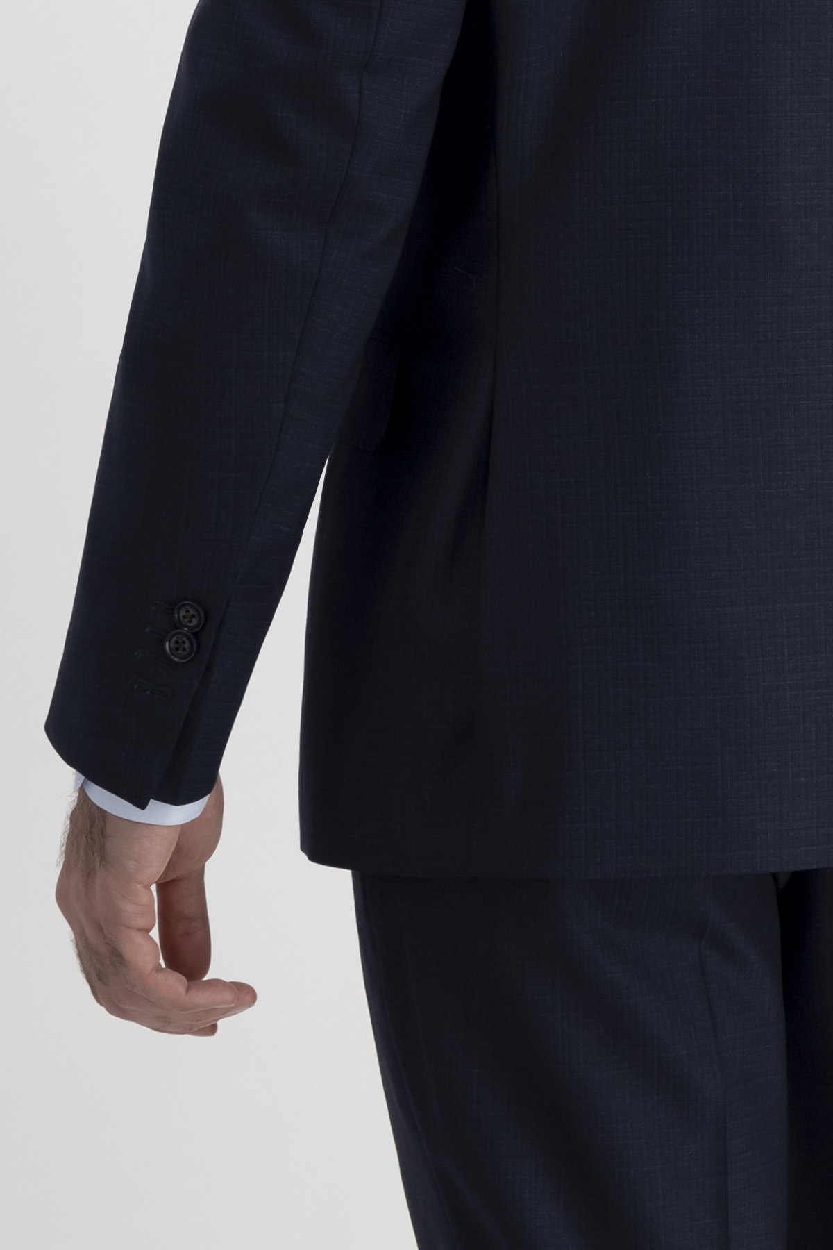 Traje Calderoni Couture Azul Marino Contemporary Fit