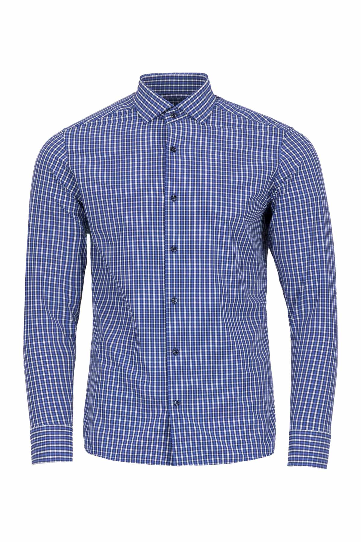 Camisa Formal Anatomic Technology Slim Fit Azul