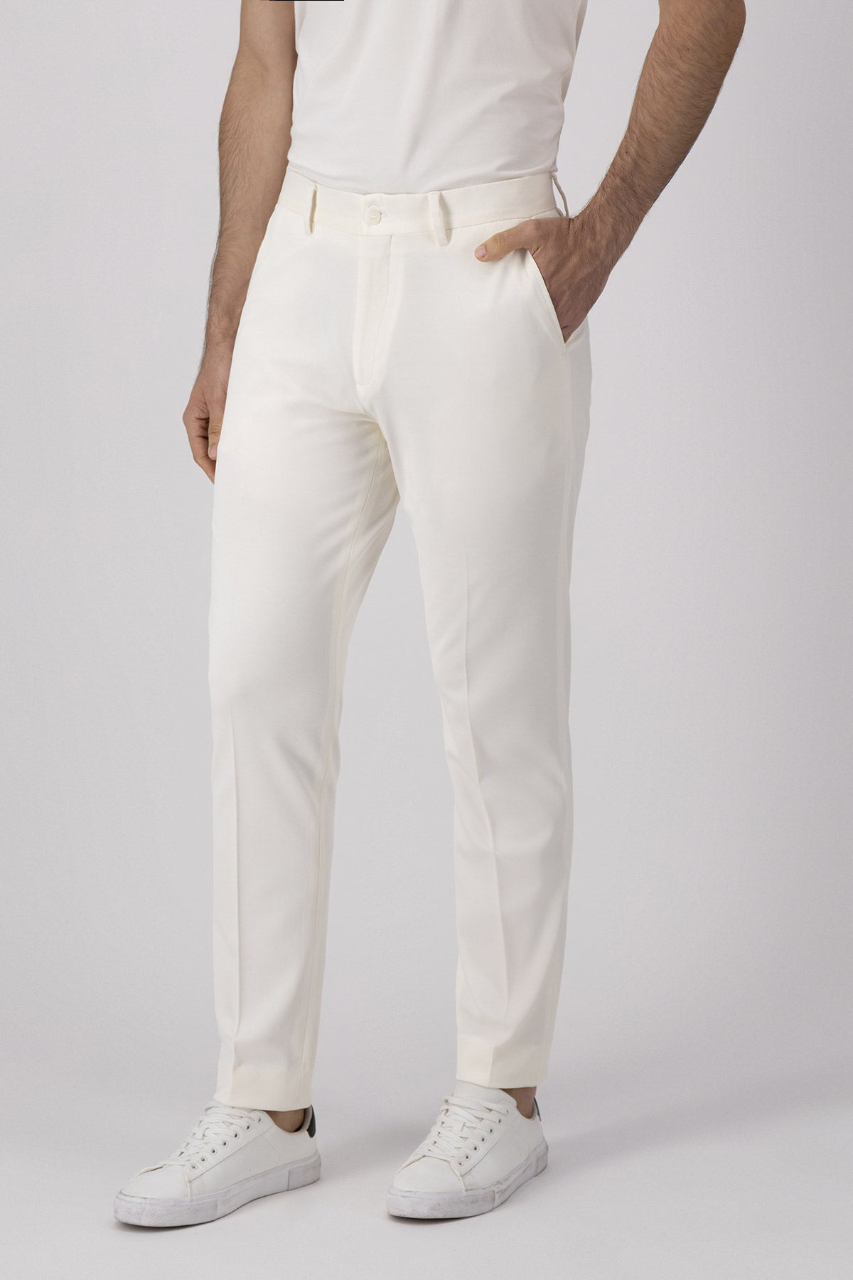 Traje Anatomic Technology Slim Fit Blanco