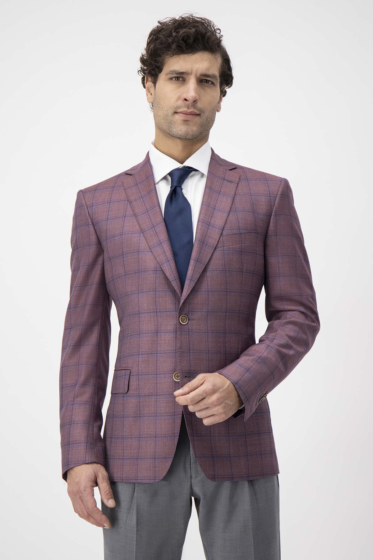 Saco Sport Calderoni Couture Vino Slim Fit