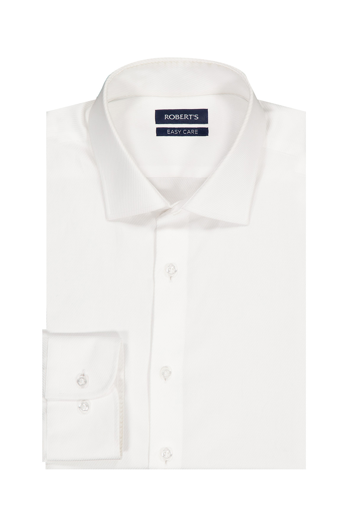 Camisa Roberts Easy Care Color Blanco Regular Fit
