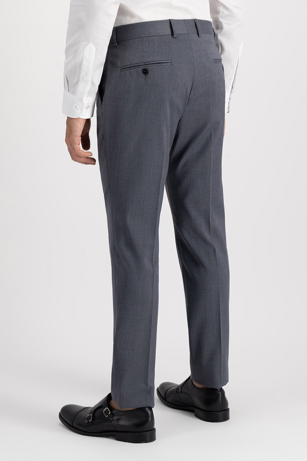 Pantalón Formal Roberts Gris Claro Slim Fit