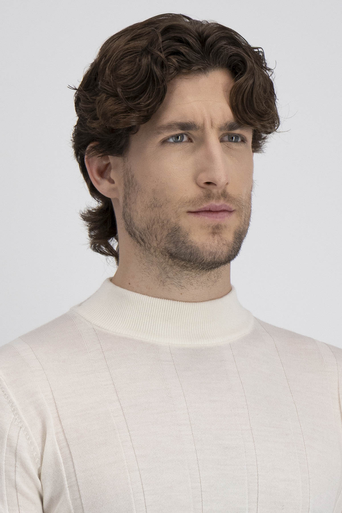 Suéter Casual Merino Wool Contemporary Fit image number 1
