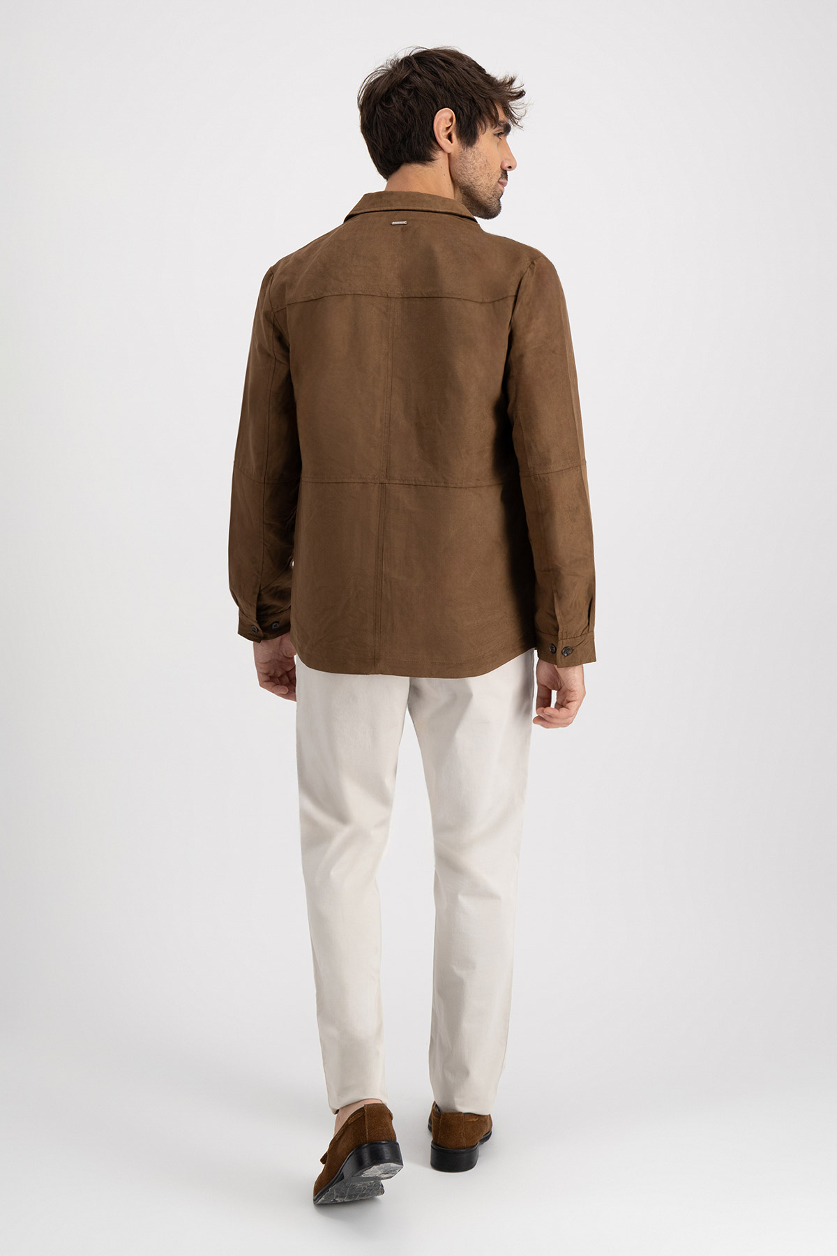 Chamarra Roberts Coñac Contemporary Fit