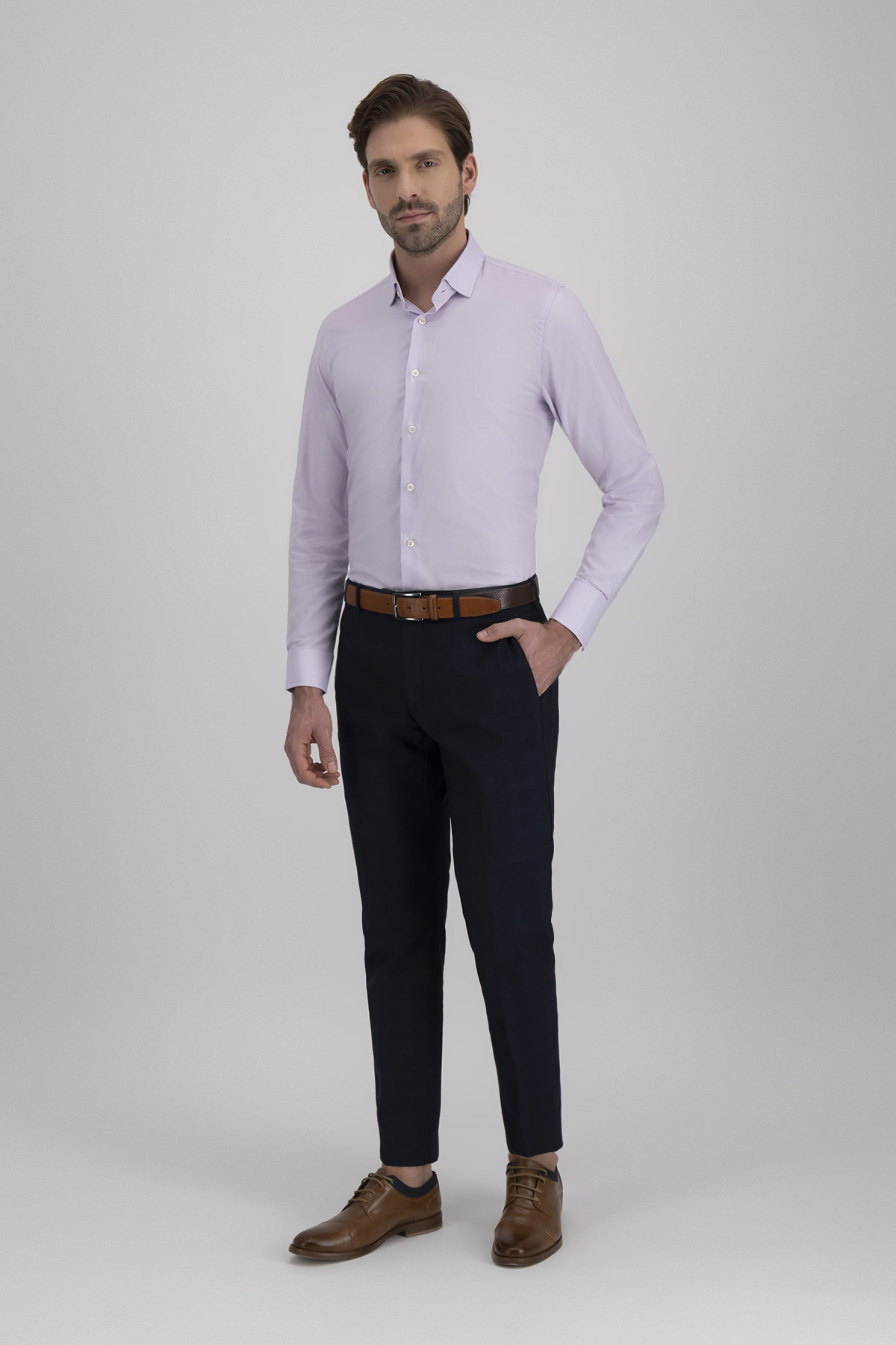 Camisa Formal Bamboo Slim Fit