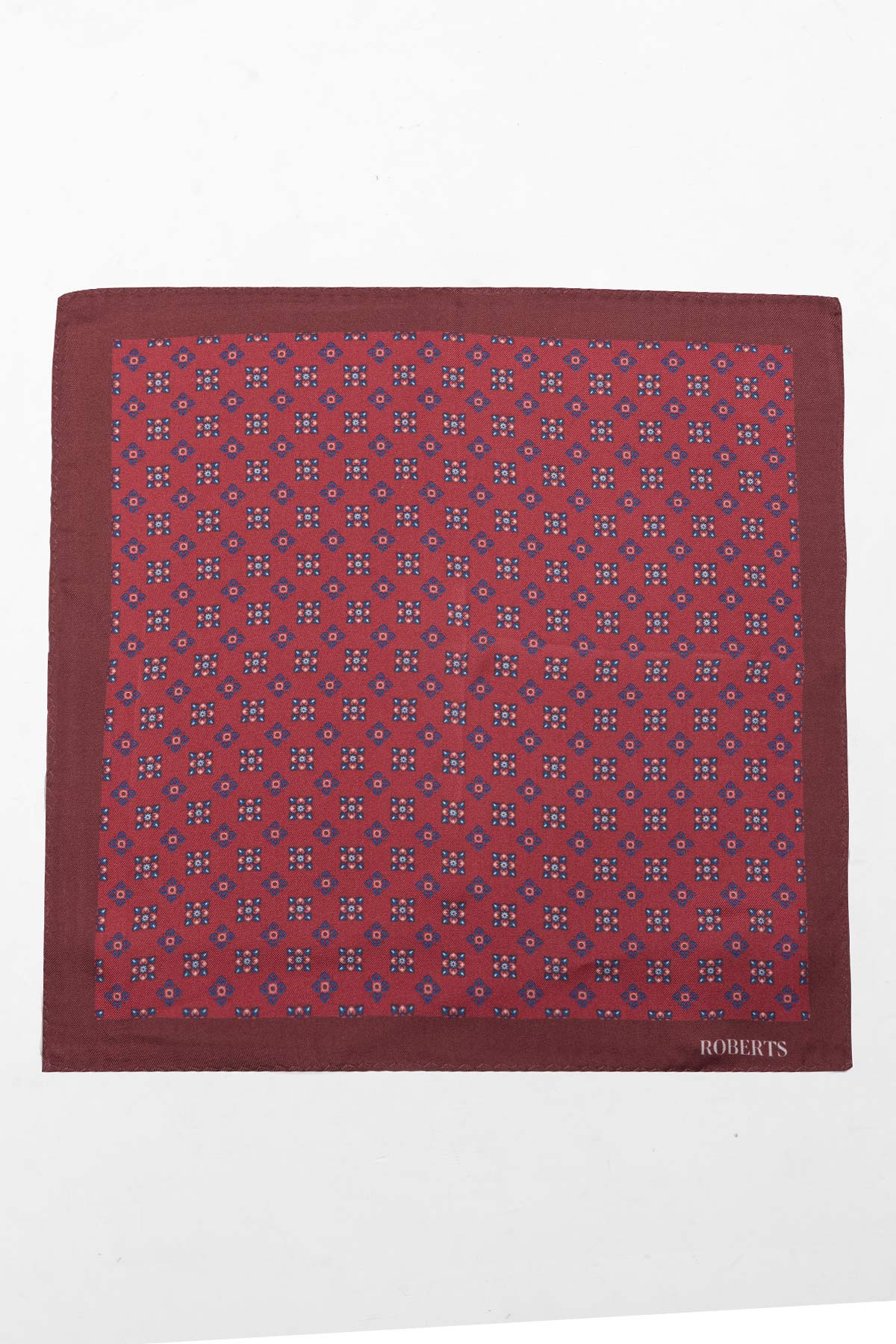 Pañuelo De Bolsillo De Seda Rojo image number 1