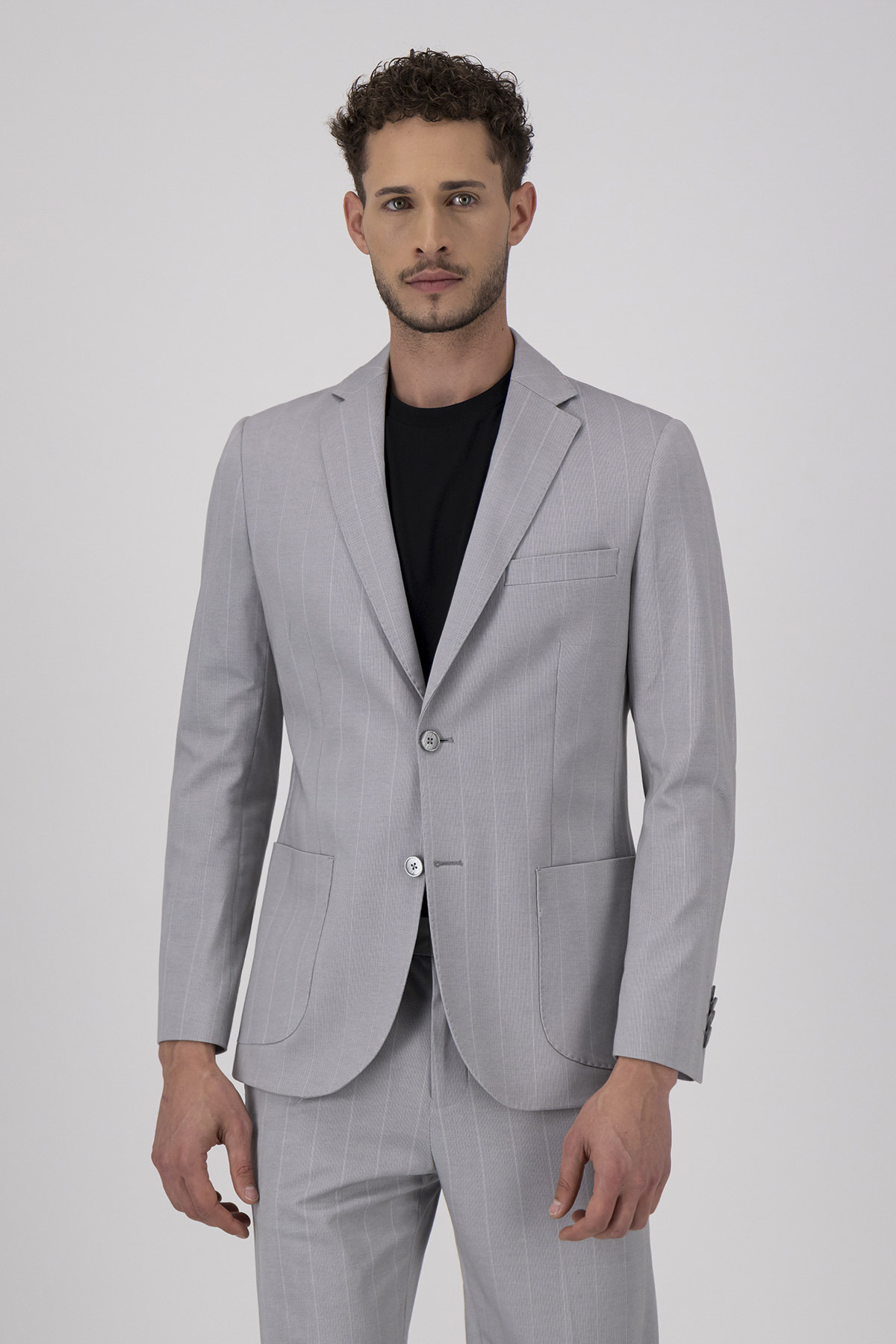 Saco Separate Slim Fit Gris