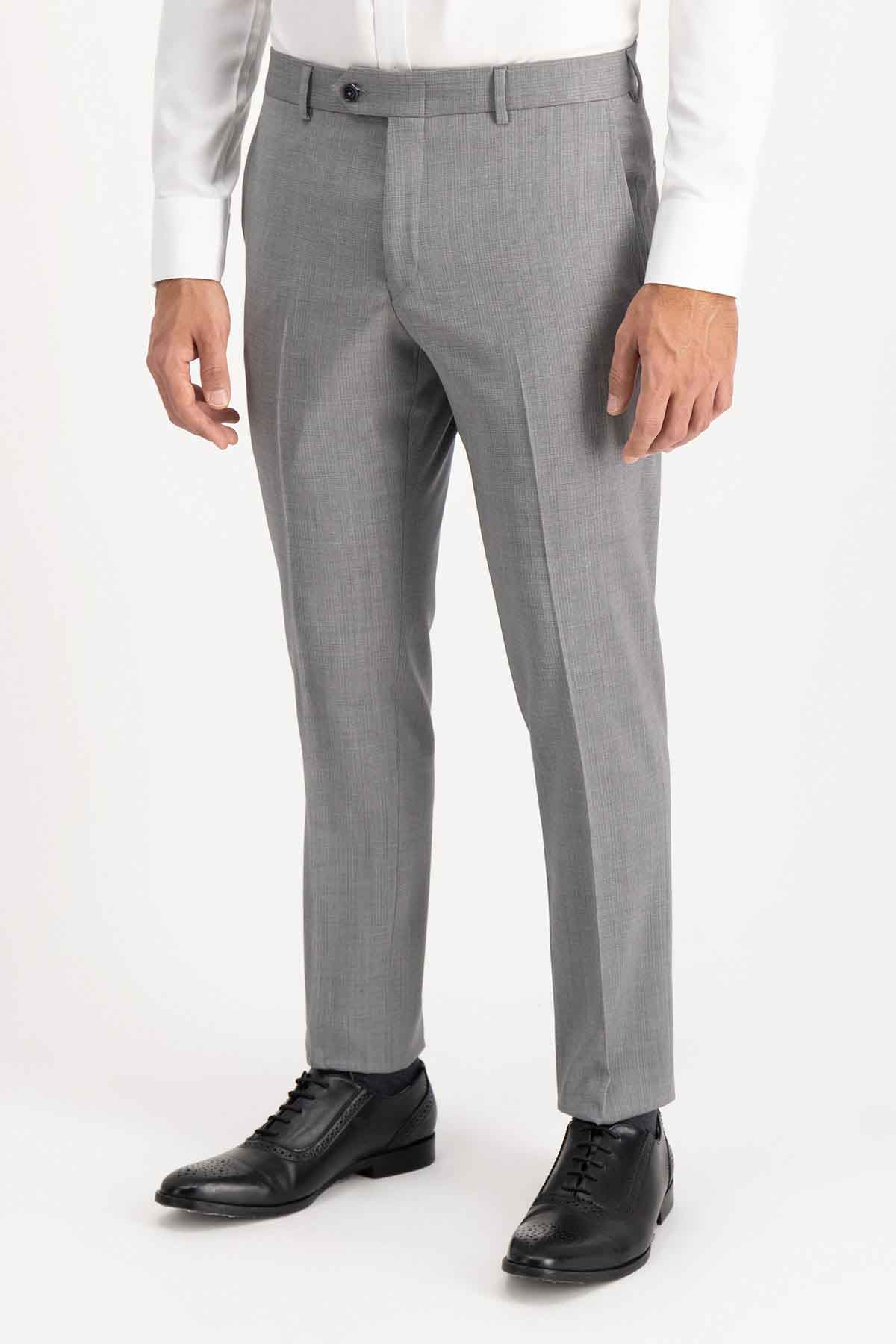 Traje Calderoni Gris Slim Fit