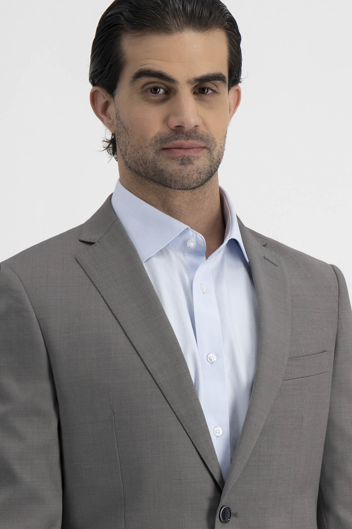 Traje Roberts Gris Acero Slim Fit image number 3