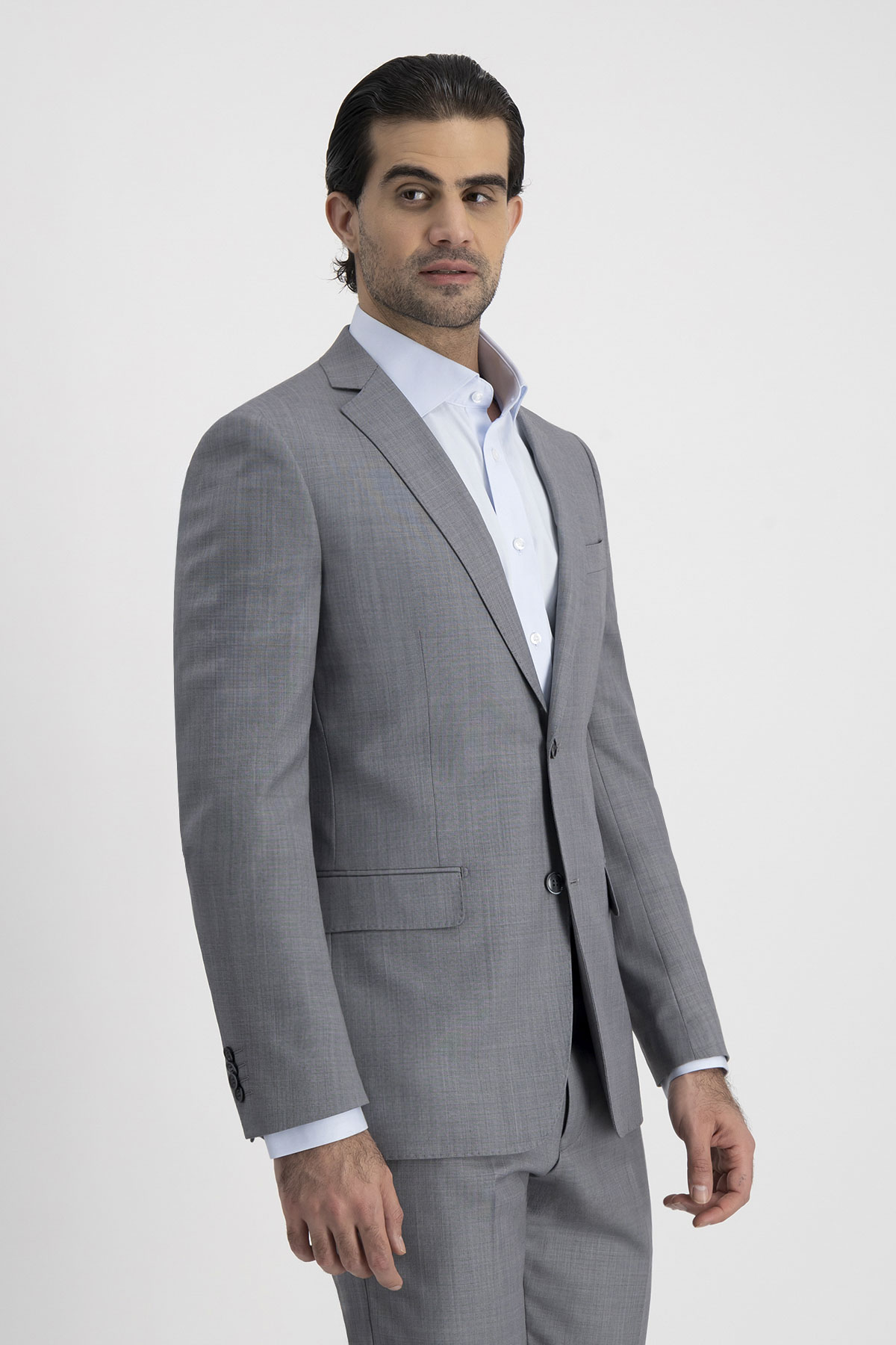 Traje Roberts Gris Claro Slim Fit image number 1