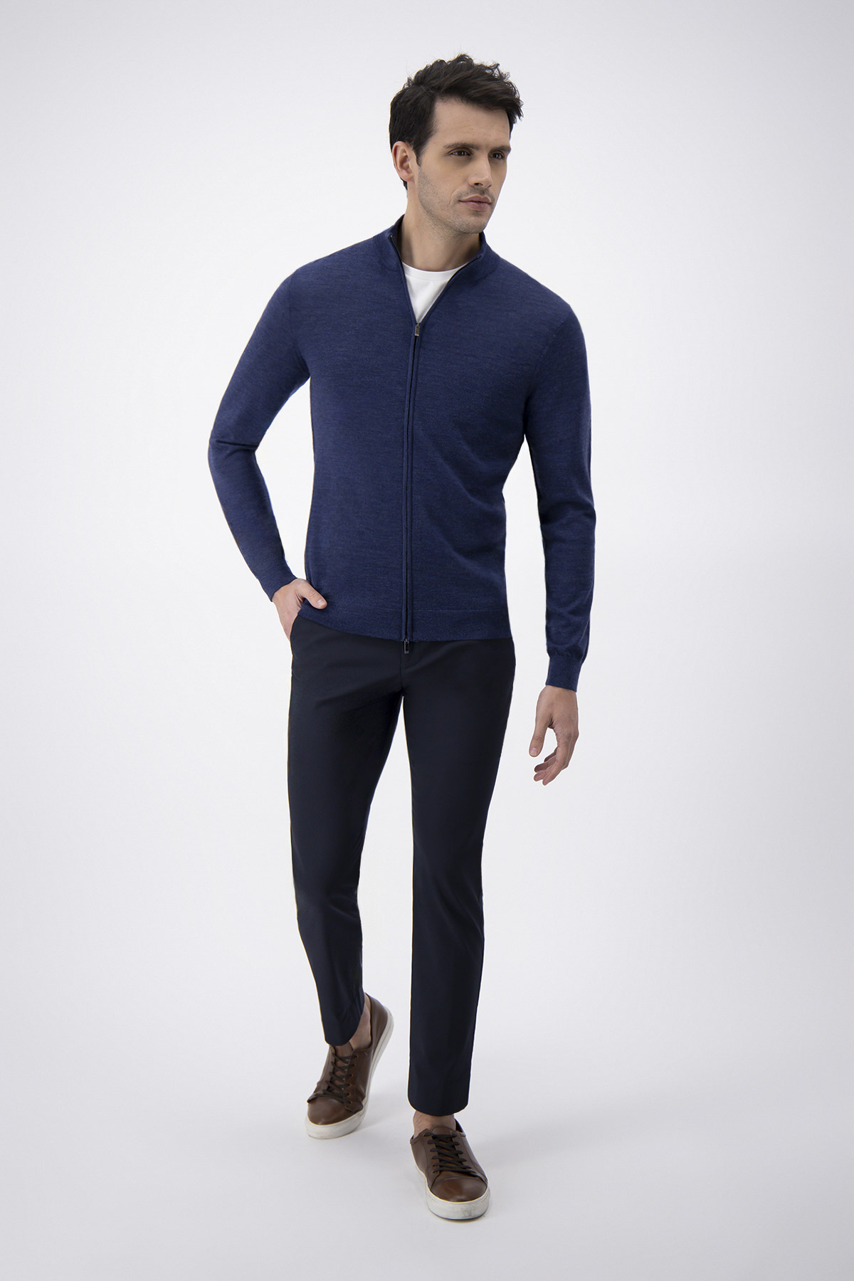 Cardigan Calderoni Contemporary Fit