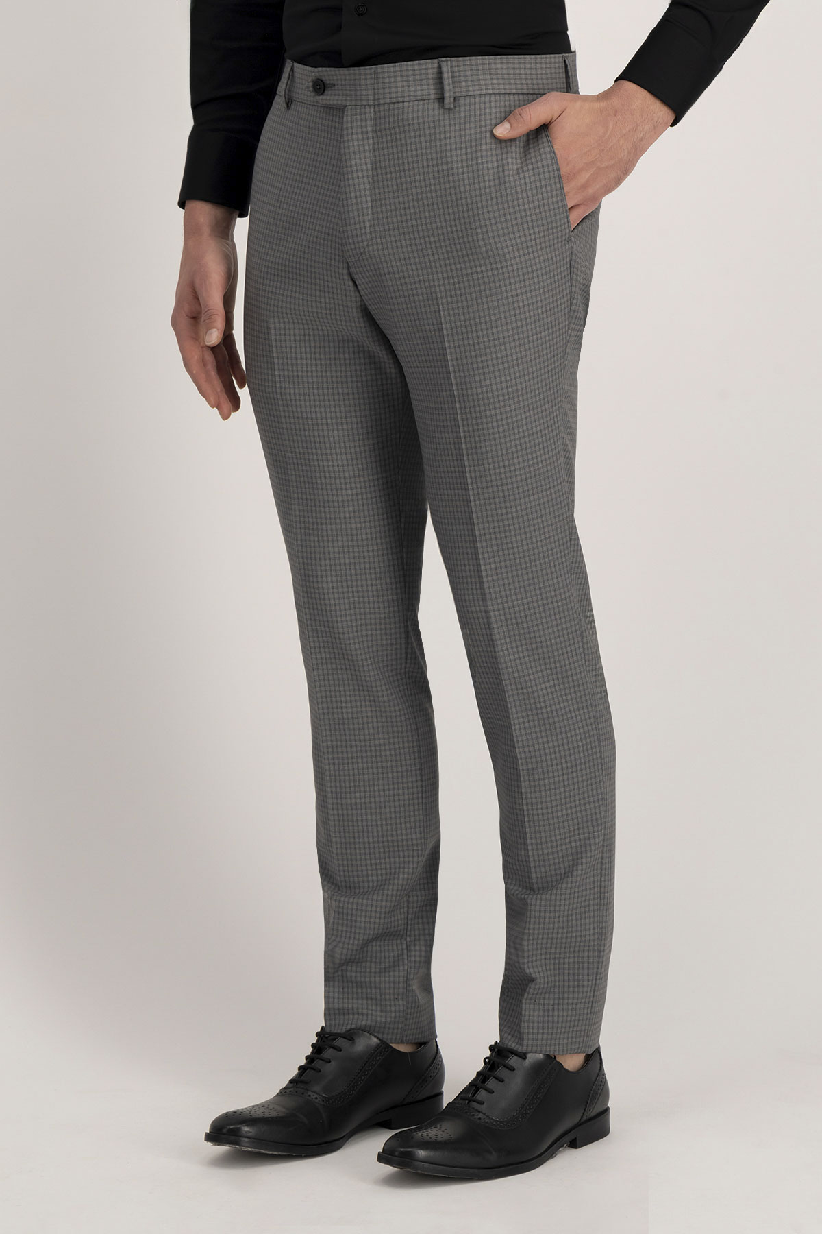 Traje Trío Roberts Gris Slim Fit