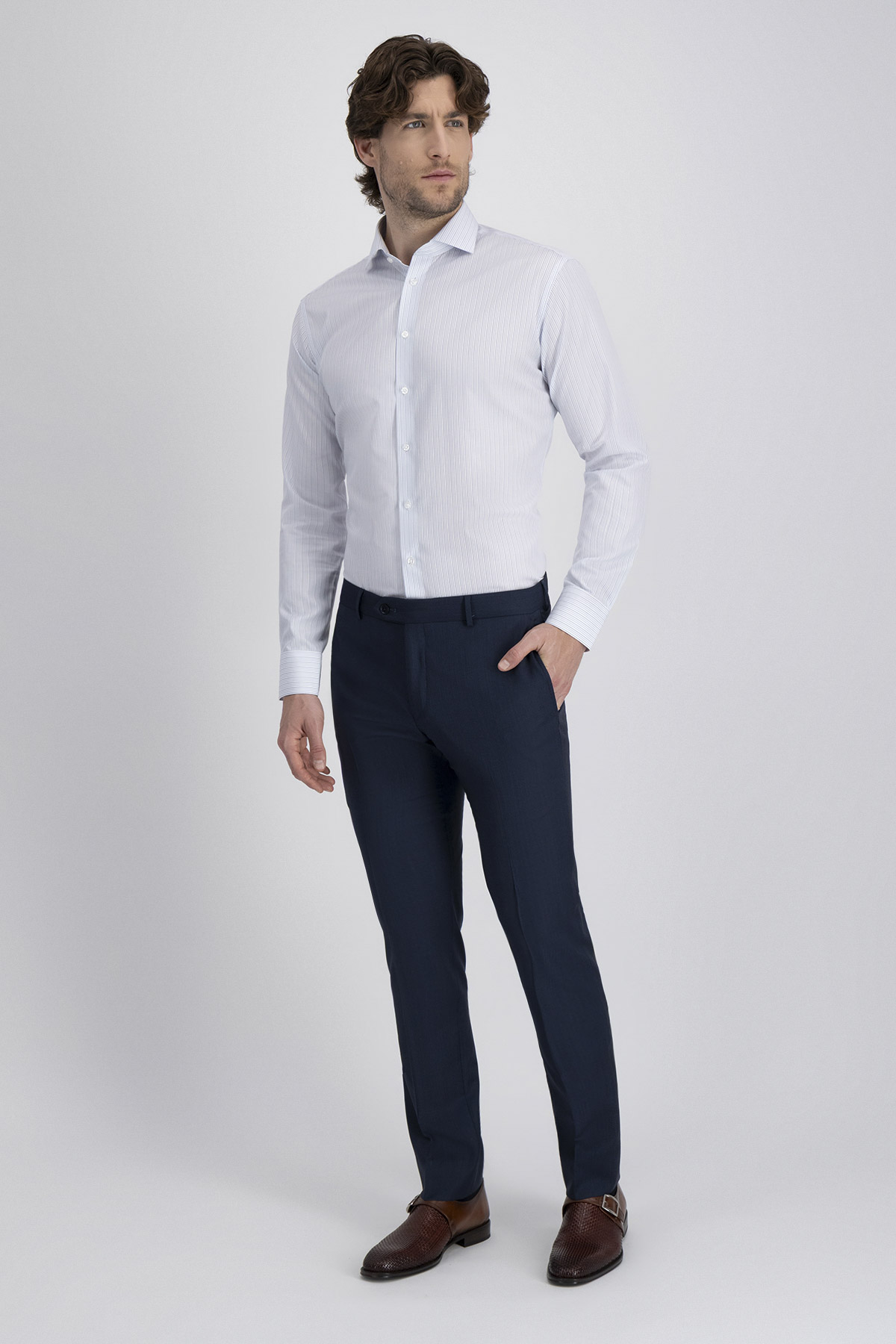 Camisa Non Iron Contemporary Fit image number 5