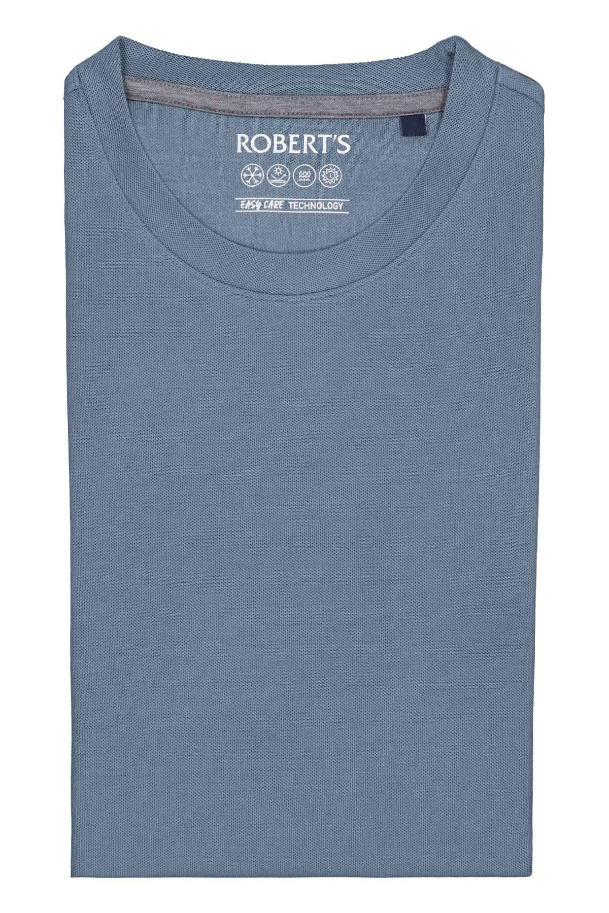 Playera EASY CARE TECHNOLOGY Roberts Color Verde Contemporary Fit