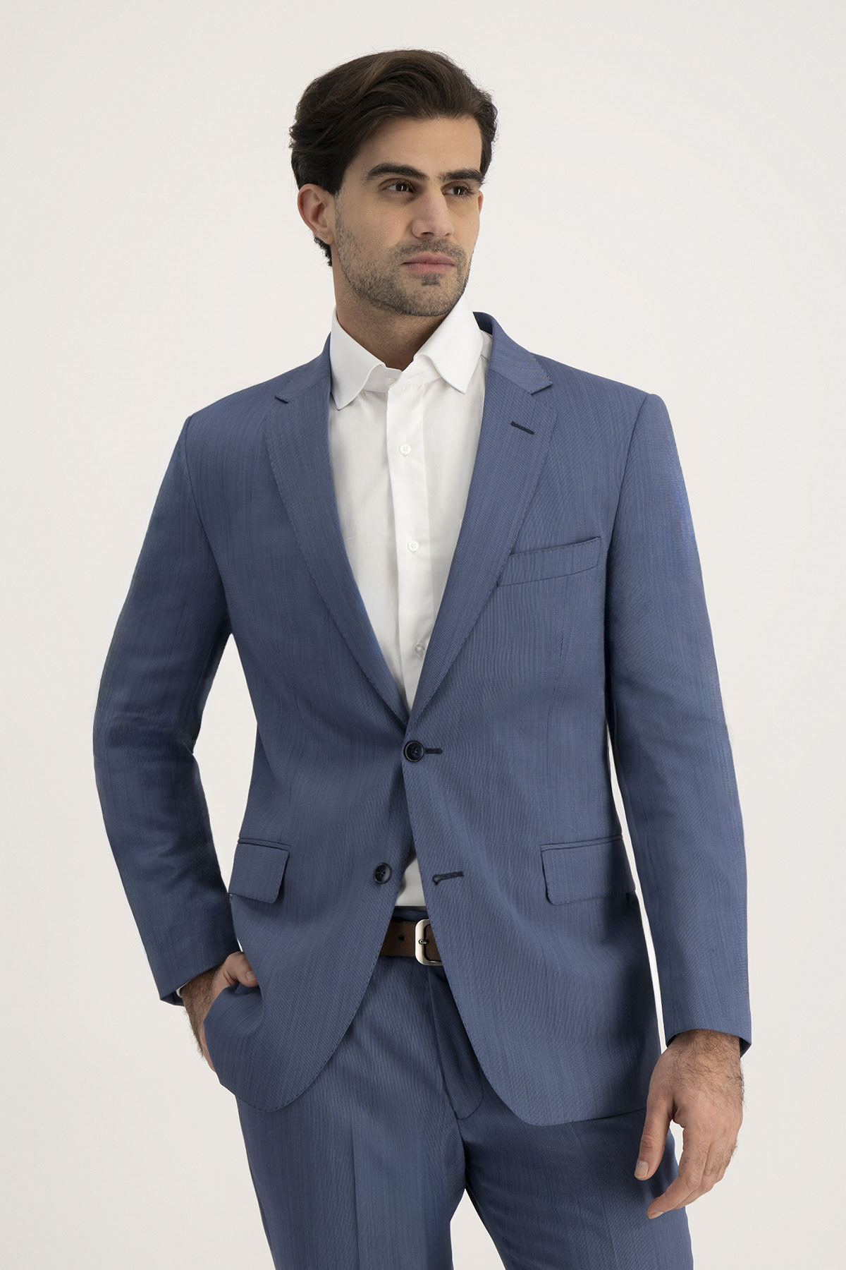 Traje Azul Marino Slim Fit