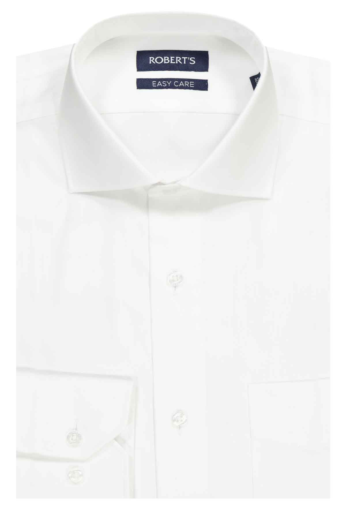 Camisa Roberts Easy Care Regular fit Color blanco