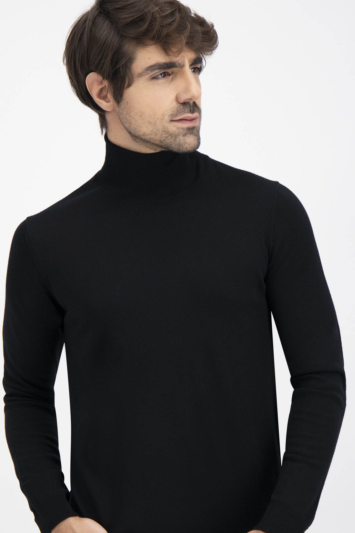 Suéter Calderoni Negro Contemporary Fit