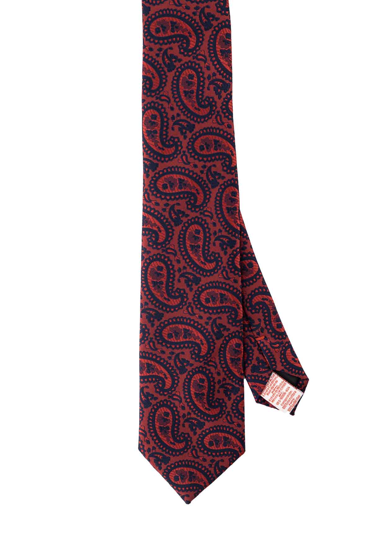 Corbata Roberts Red Rojo Quemado