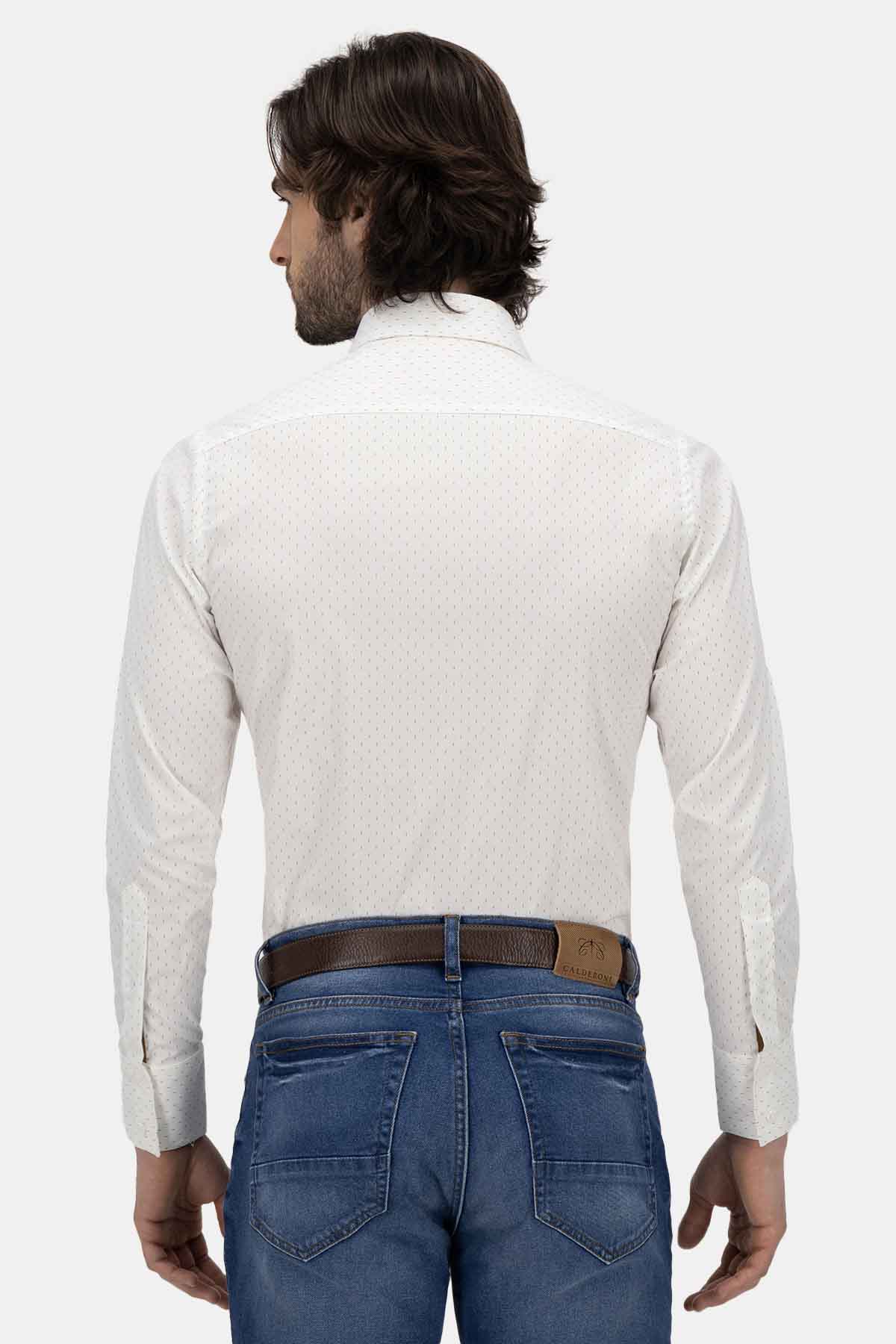 Camisa Comfort Cotton Roberts Red Slim Fit