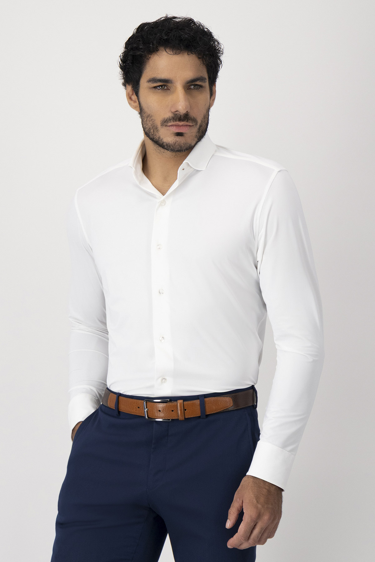 Camisa Casual Anatomic Technology Slim Fit image number 2