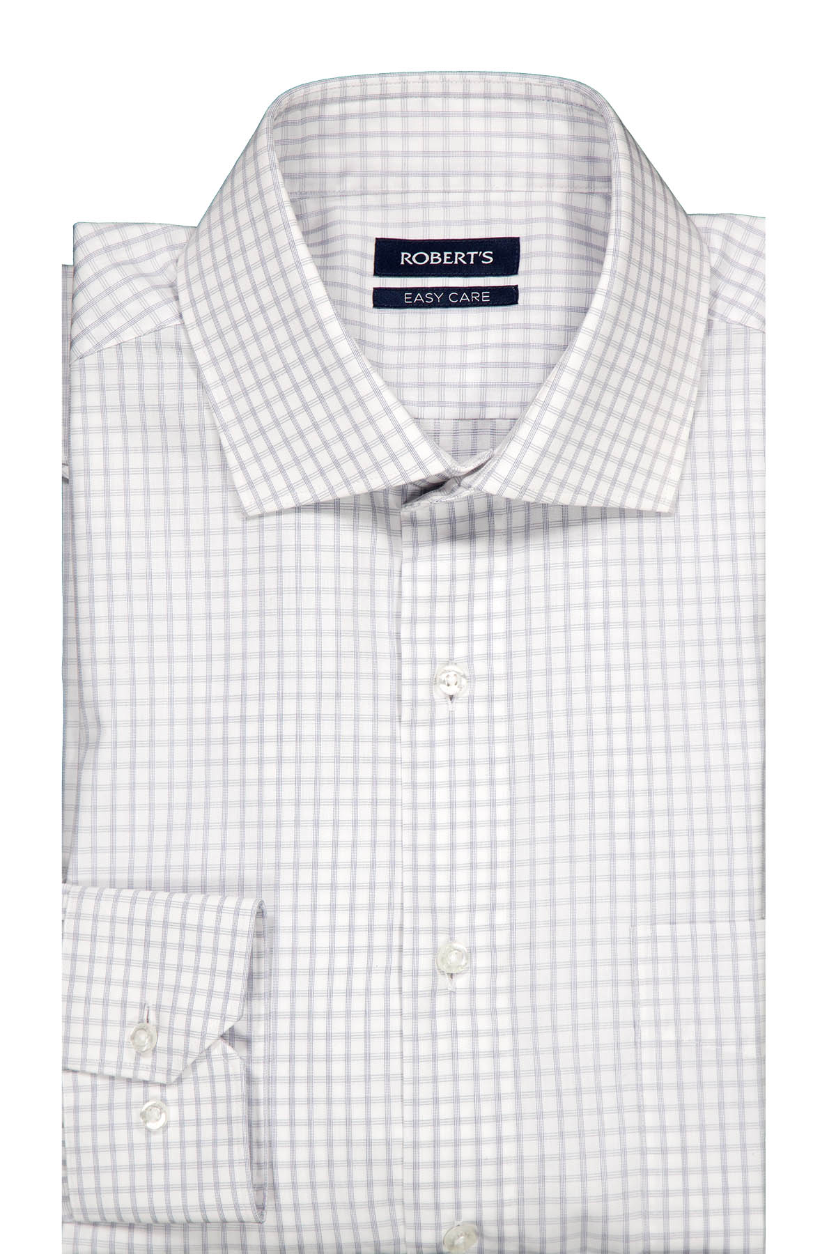 Camisa Formal Roberts Easy Care Contemporary Fit Color Blanco