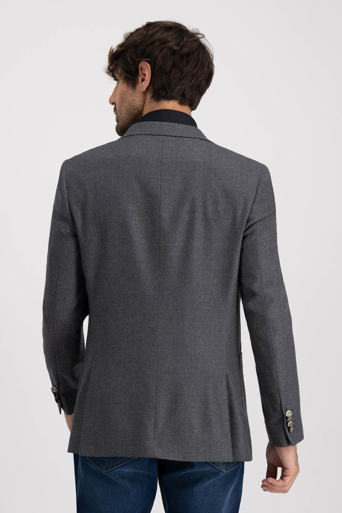 Blazer Roberts Gris Slim Fit image number 3